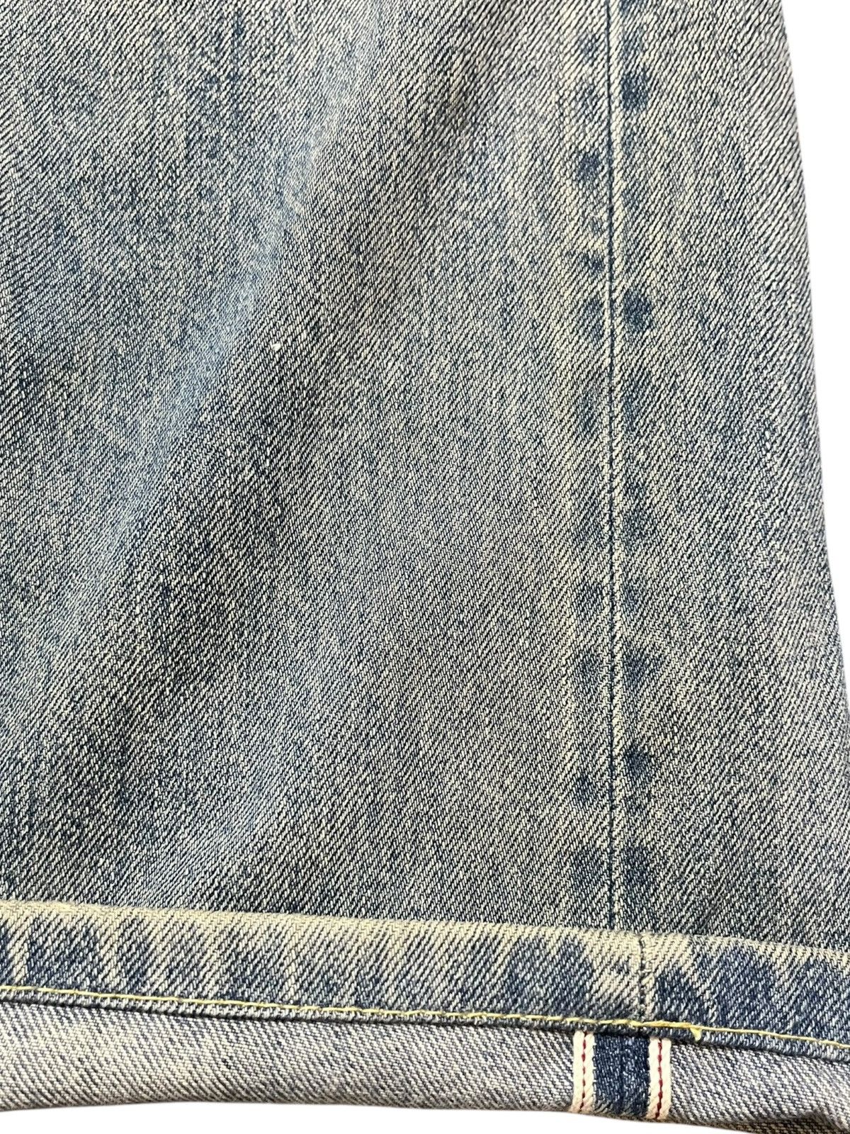 Uniqlo Vintage Uniqlo Selvedge Faded Distressed Denim Size US 33 - 5 Thumbnail