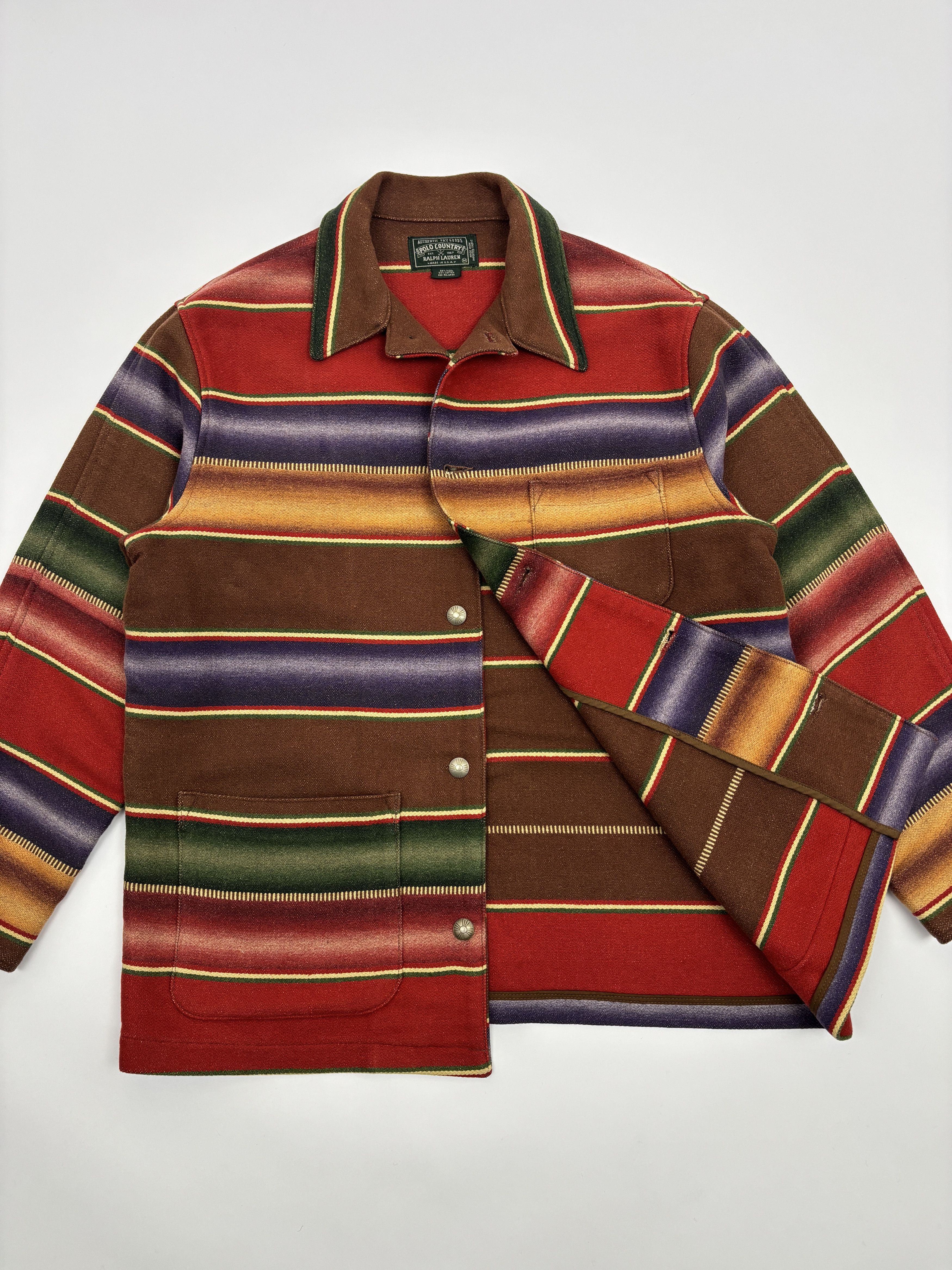Ralph Lauren Ralph Lauren Polo Country Serape Jacket Made in USA Size US M / EU 48-50 / 2 - 9 Thumbnail