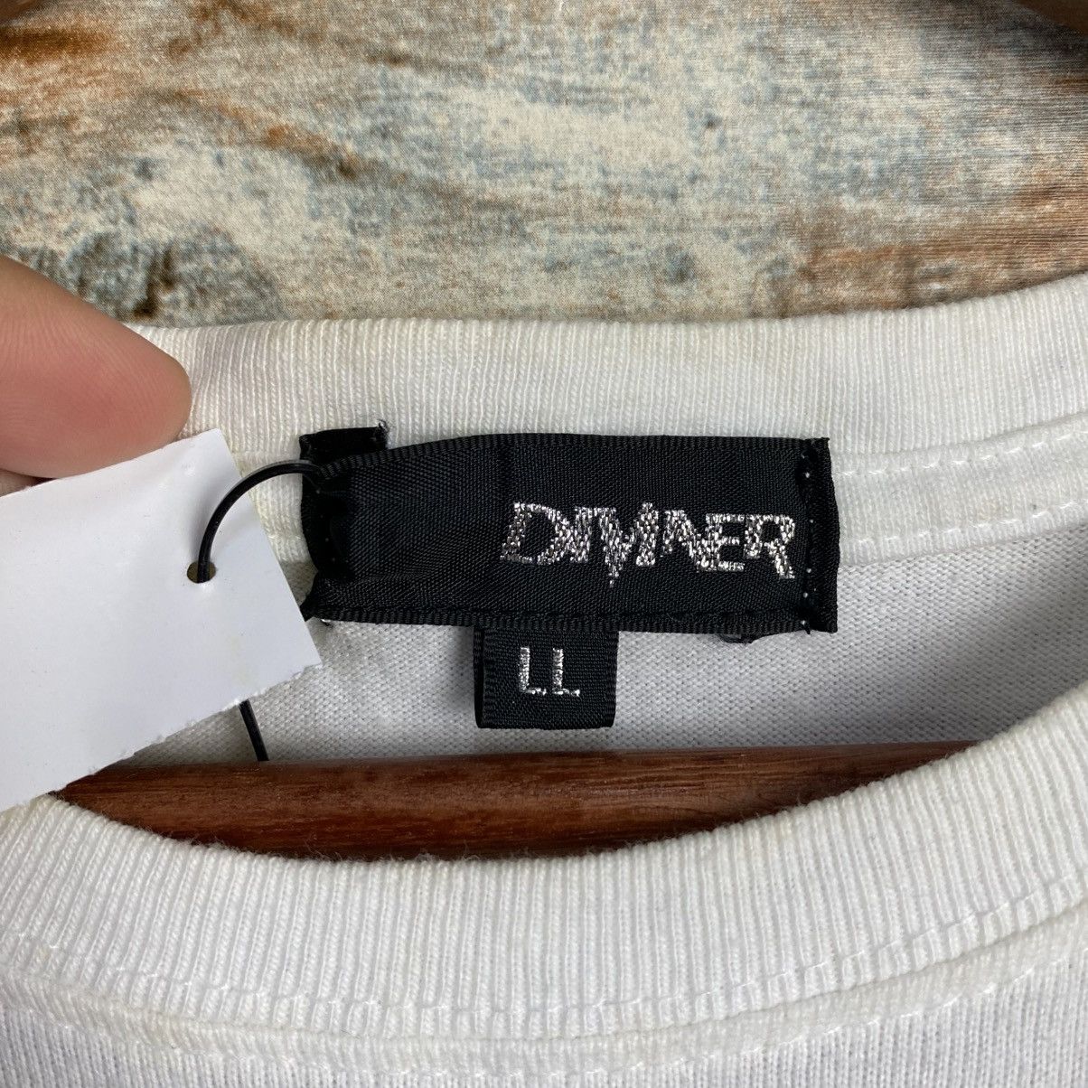 Japanese Brand DL Diviner skull cross White T-Shirt #C862 Size US S / EU 44-46 / 1 - 11 Thumbnail