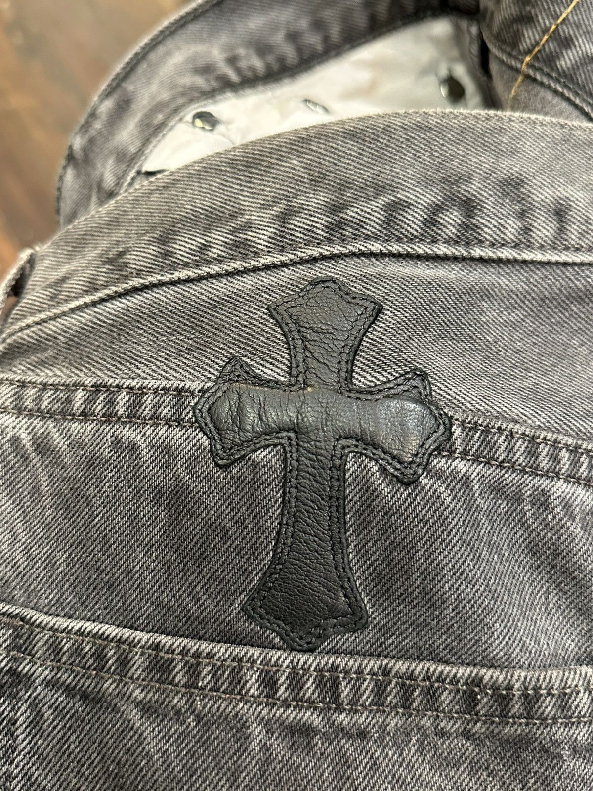 Chrome Hearts CHROME HEARTS BLACK PATCH LEVIS Size US 36 / EU 52 - 9 Thumbnail