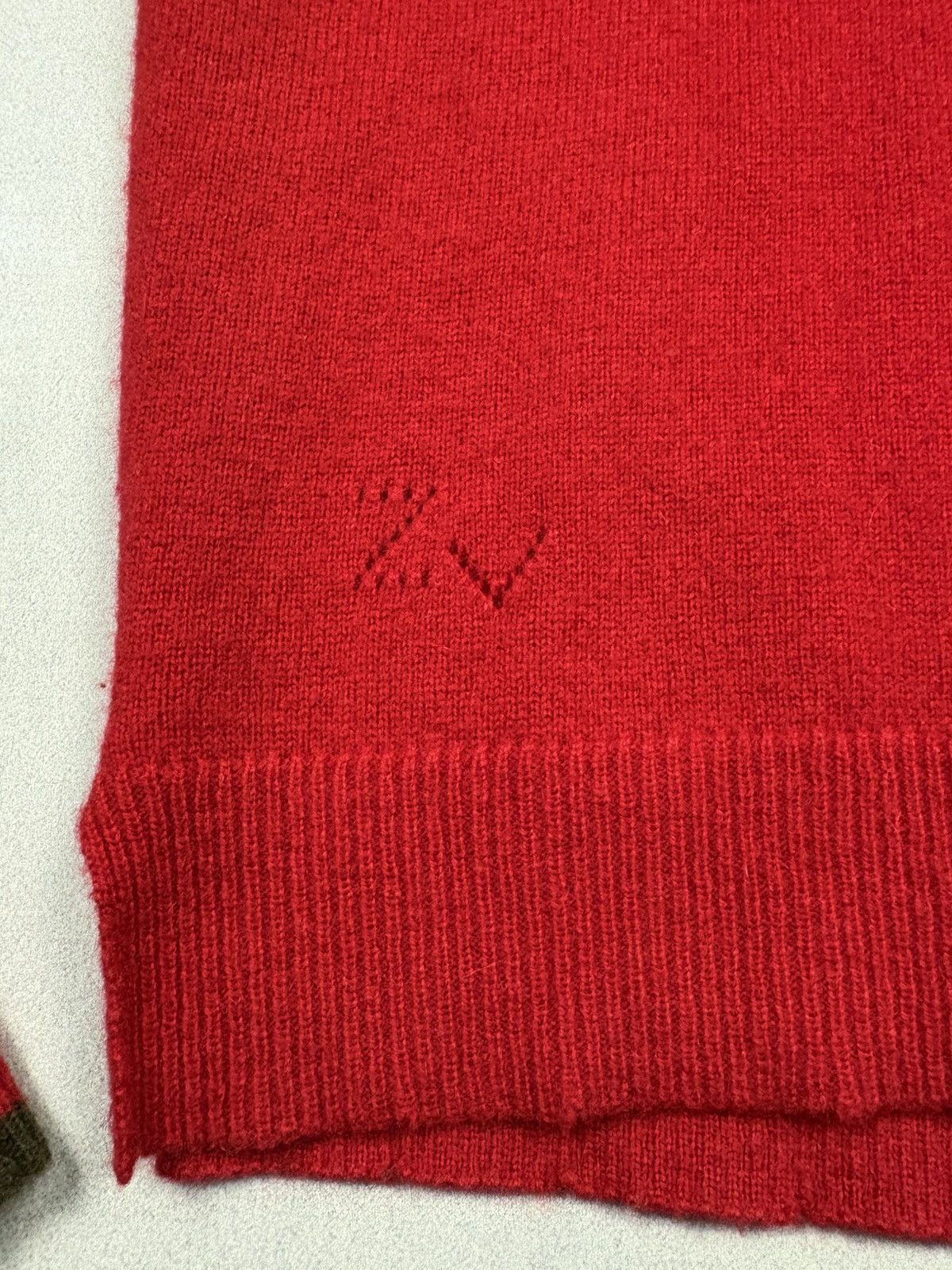 Zadig & Voltaire Zadig & Voltaire Cashmere V-Neck Women’s XS Red Knit Sweater Size XS / US 0-2 / IT 36-38 - 6 Thumbnail