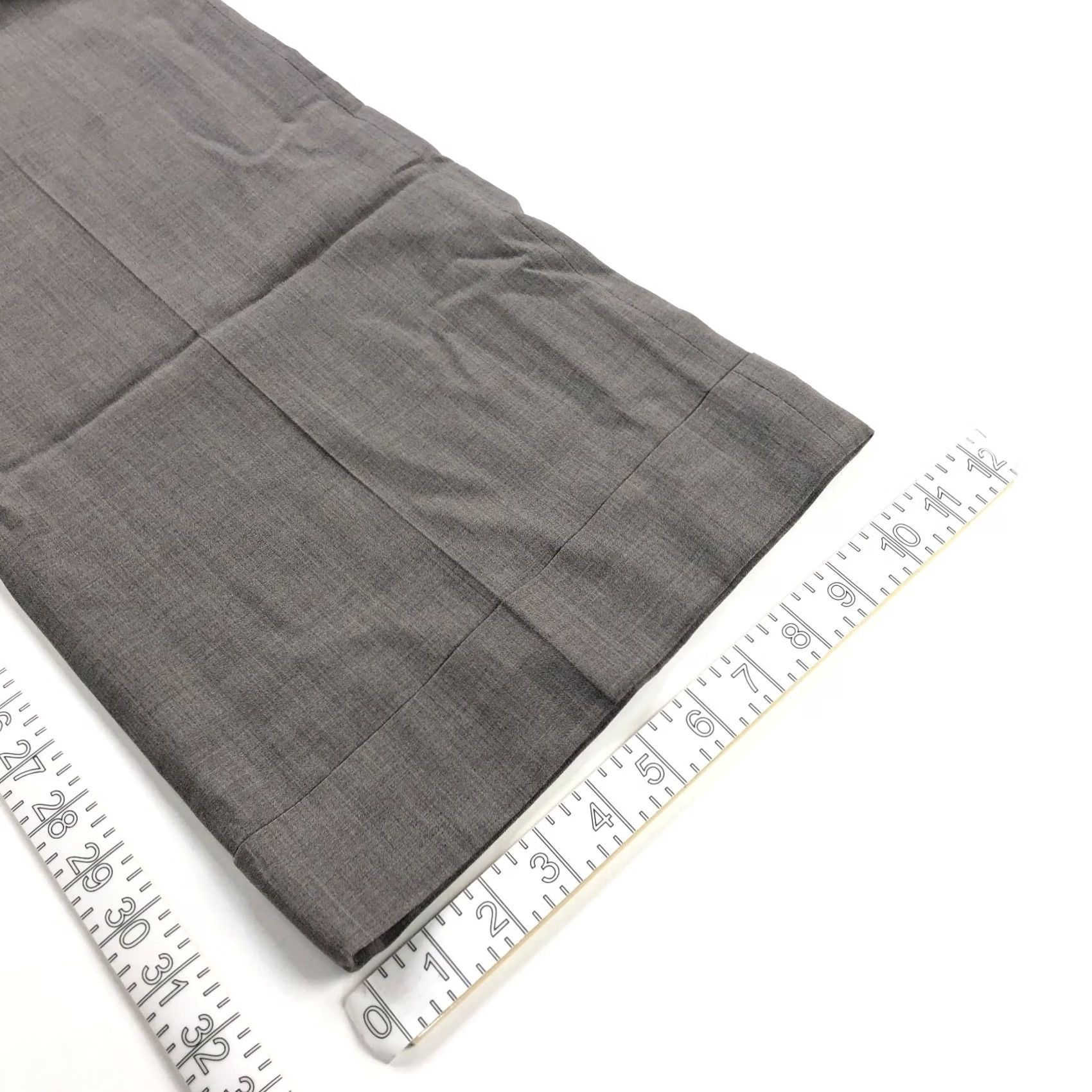 Banana Republic Banana Republic Jackson Fit 12 Mid Rise Wool Dress Pants Gray Dress Pants Womens Size 34" / US 12 / IT 48 - 4 Thumbnail