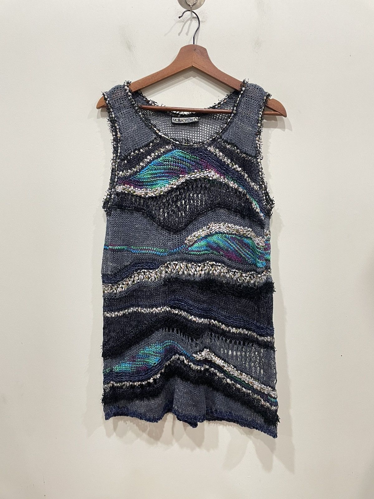 Japanese Brand M.&Kyoko knitted tank tops Size M / US 6-8 / IT 42-44 - 1 Thumbnail