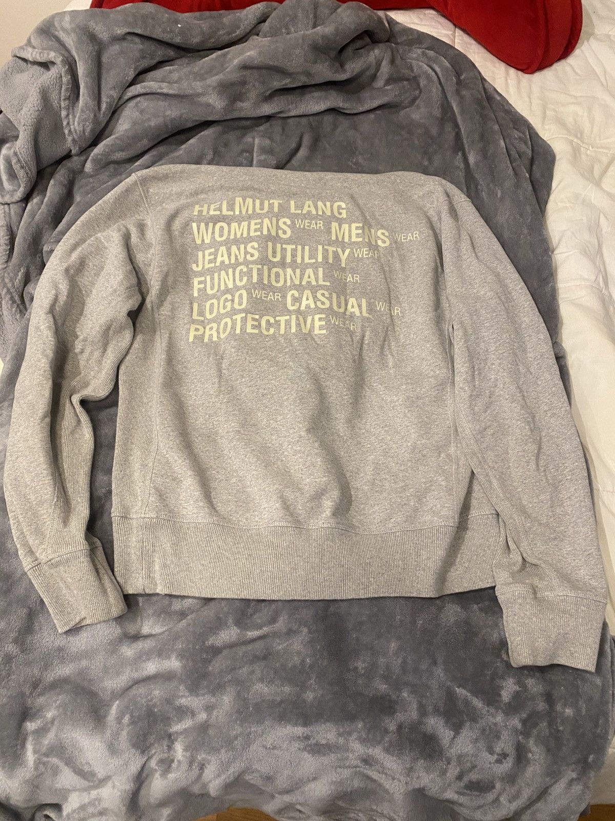 Helmut Lang Helmut Lang Men’s Hoodie Gray Size M Size US M / EU 48-50 / 2 - 2 Thumbnail