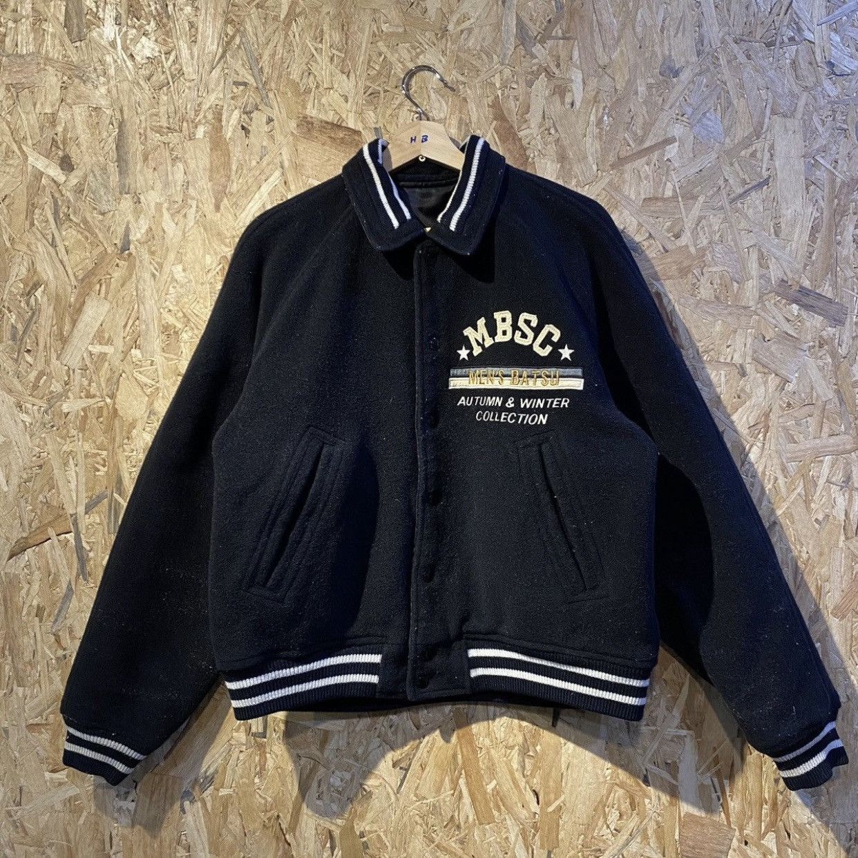 20471120 × General Research × Japanese Brand Vtg Men’s BA-TSU Reversible Varsity Bomber Jackets Size US M / EU 48-50 / 2 - 2 Thumbnail