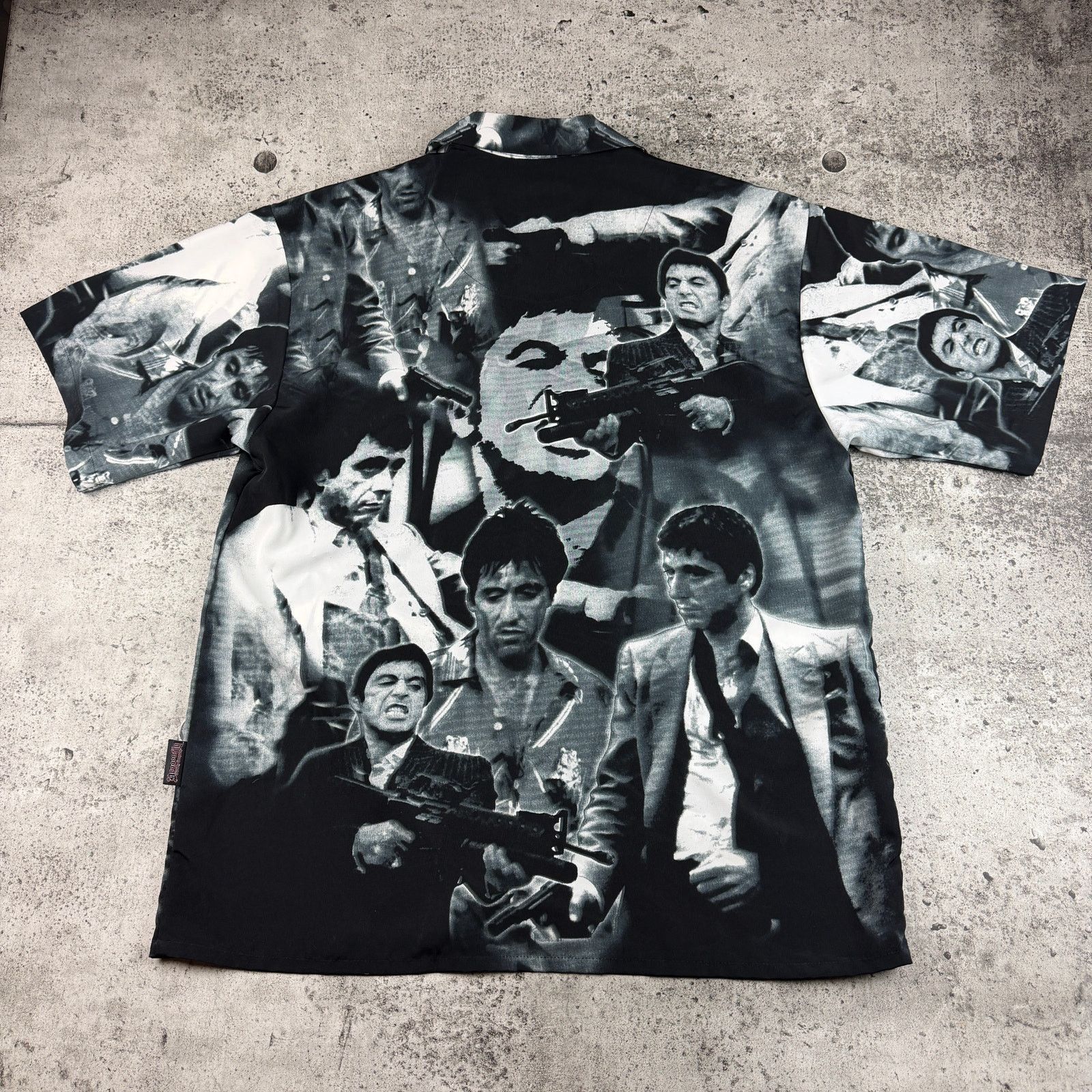 Dragonfly Scarface Dragonfly Button up Shirt Size XL All Over Print Size US XL / EU 56 / 4 - 5 Thumbnail