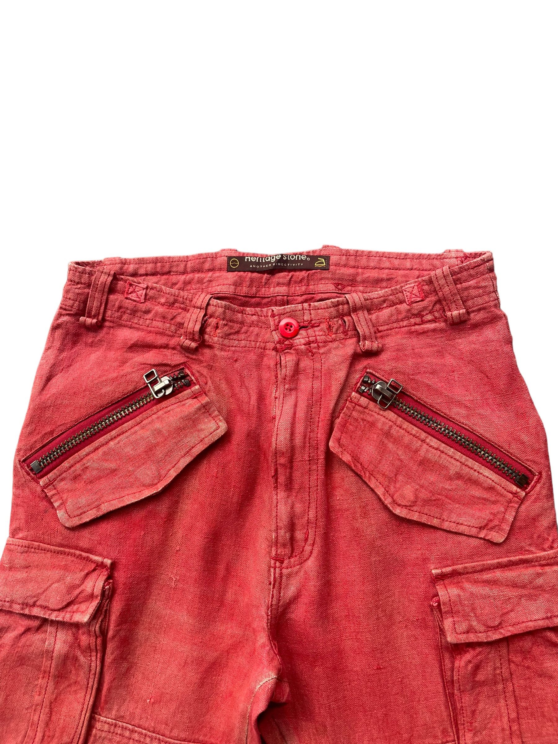 Heritage Research Heritage Stone Faded Wash Cargo Pant Size US 30 / EU 46 - 3 Thumbnail