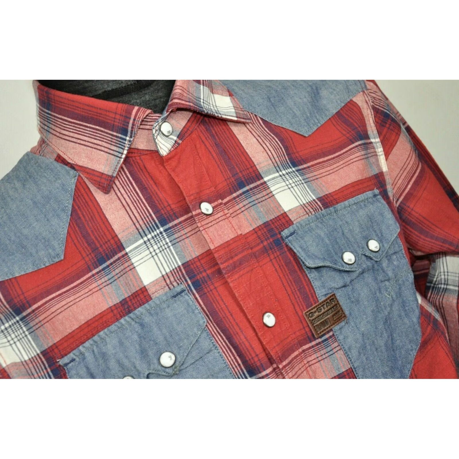 G-Star G-Star Raw Aero Cowboy Ripstop Shirt L Men Jacket? Size US L / EU 52-54 / 3 - 5 Thumbnail