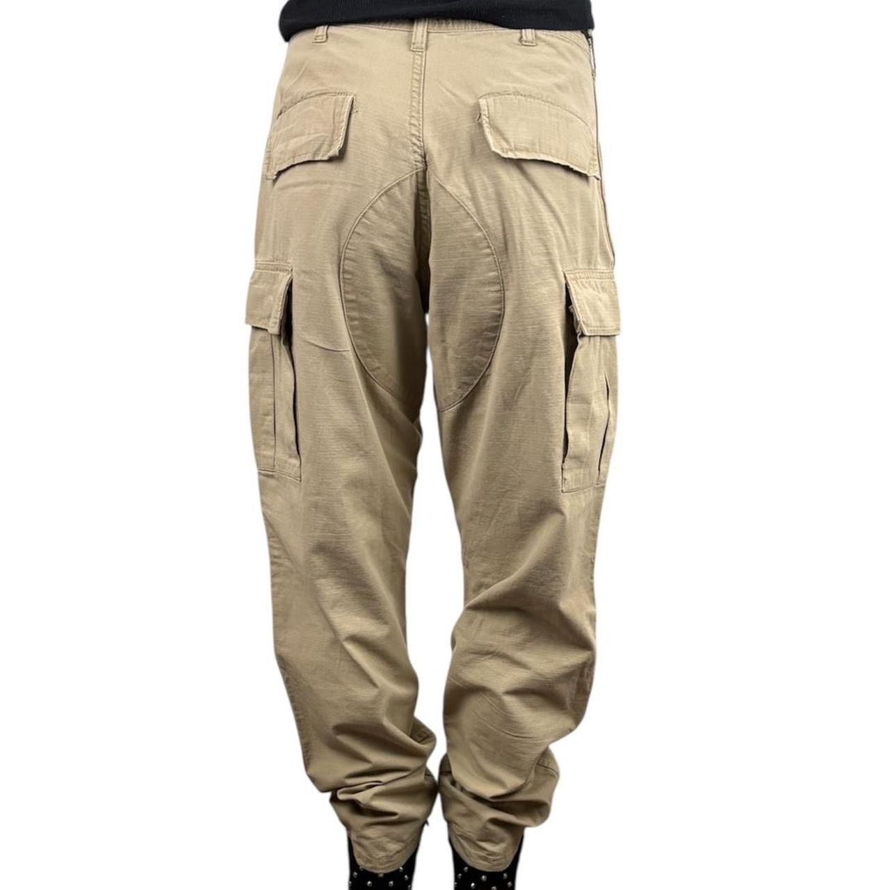 Rothco Vintage 90s Khaki Military Ripstop Cargo Bdu Pants Size US 30 / EU 46 - 3 Thumbnail