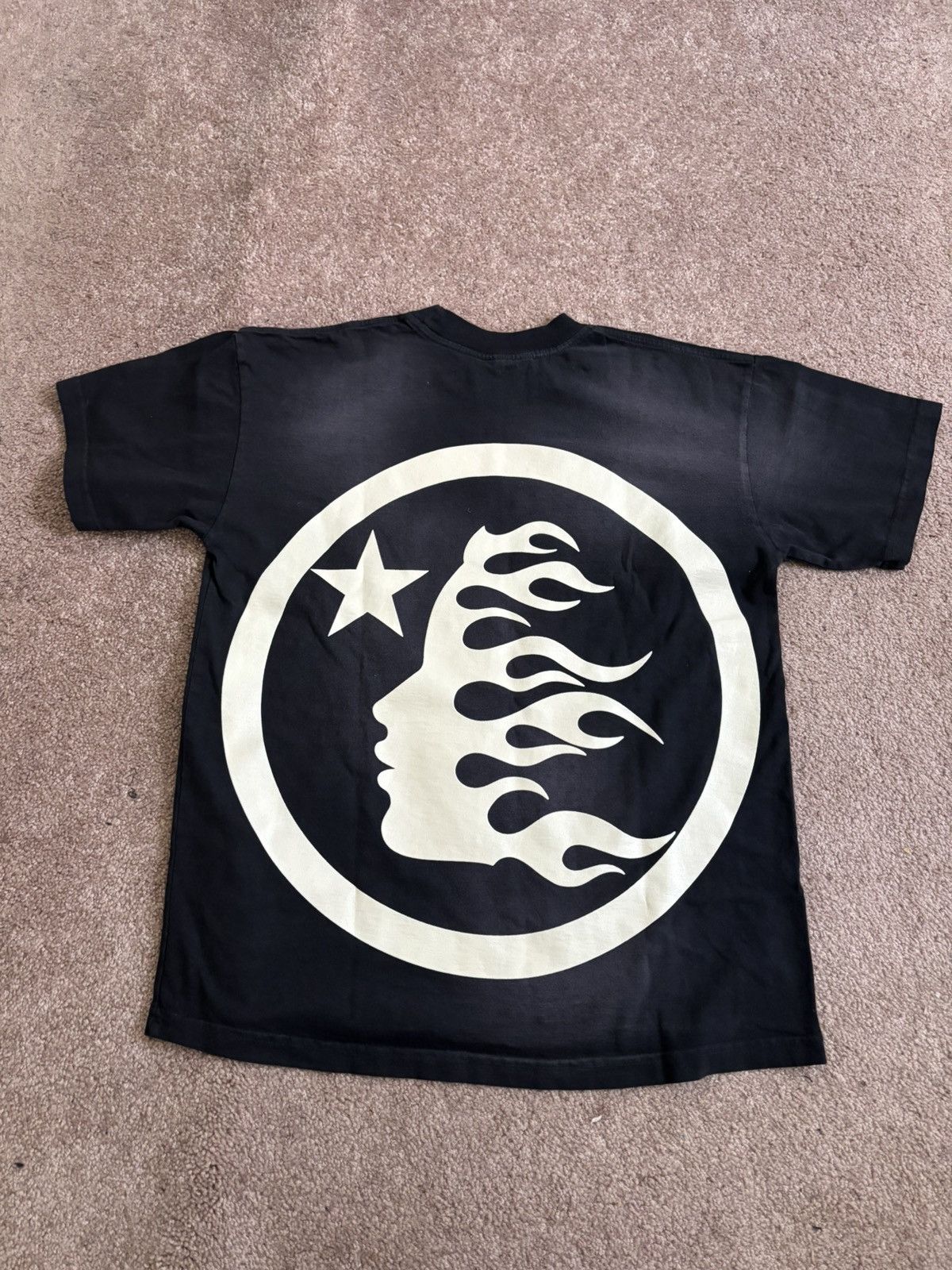 HELLSTAR Hellstar Classic T-Shirt (Gel Print) ‘Black’ Size US XS / EU 42 / 0 - 3 Thumbnail