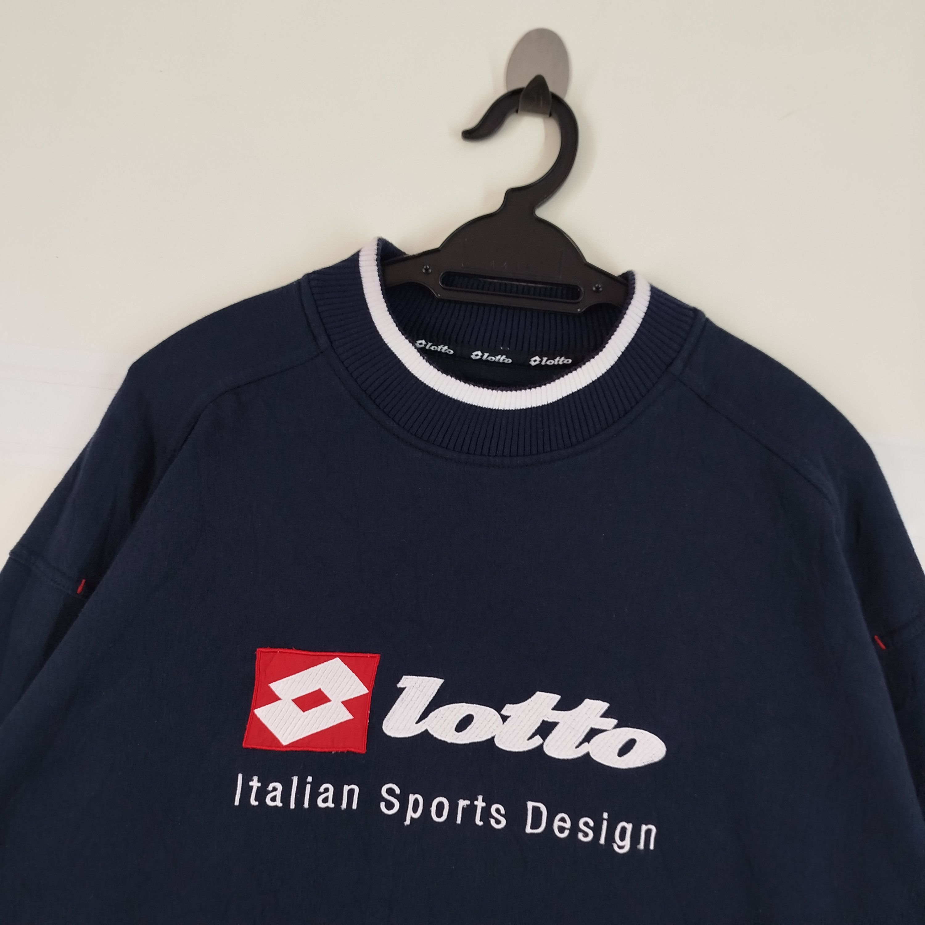 Lotto Sport Lotto Italian Sport Design Embroidery Big Logo Size US L / EU 52-54 / 3 - 2 Thumbnail