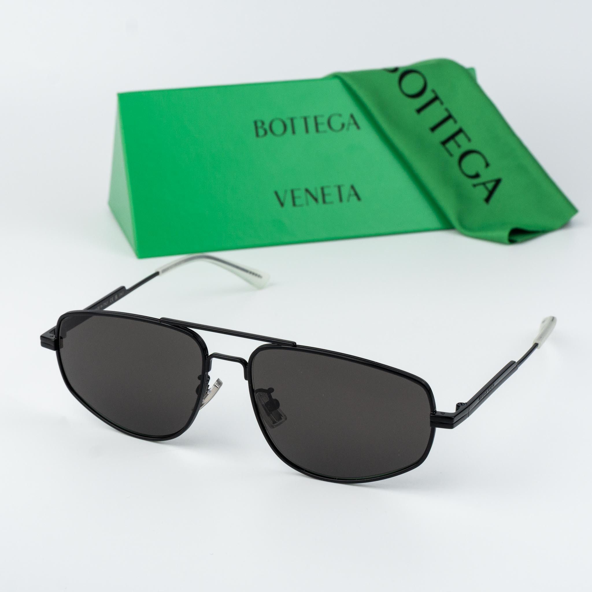 Bottega Veneta Bottega Veneta Men Sunglasses Pilot BV1125S 001 BRAND NEW Size ONE SIZE - 1 Thumbnail