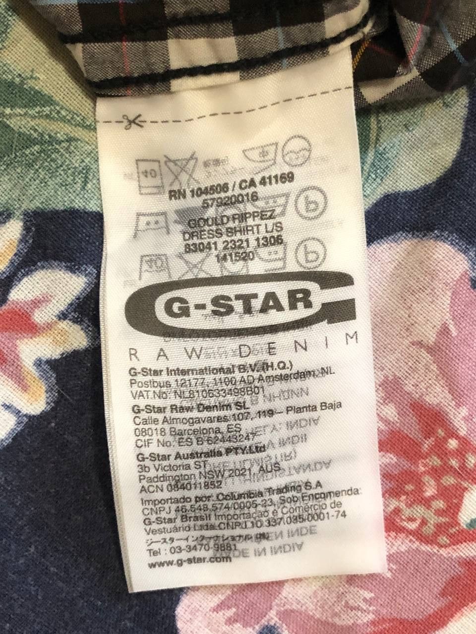 G-Star G-Star Raw Snap Western Shirt Plaid Size US S / EU 44-46 / 1 - 5 Thumbnail
