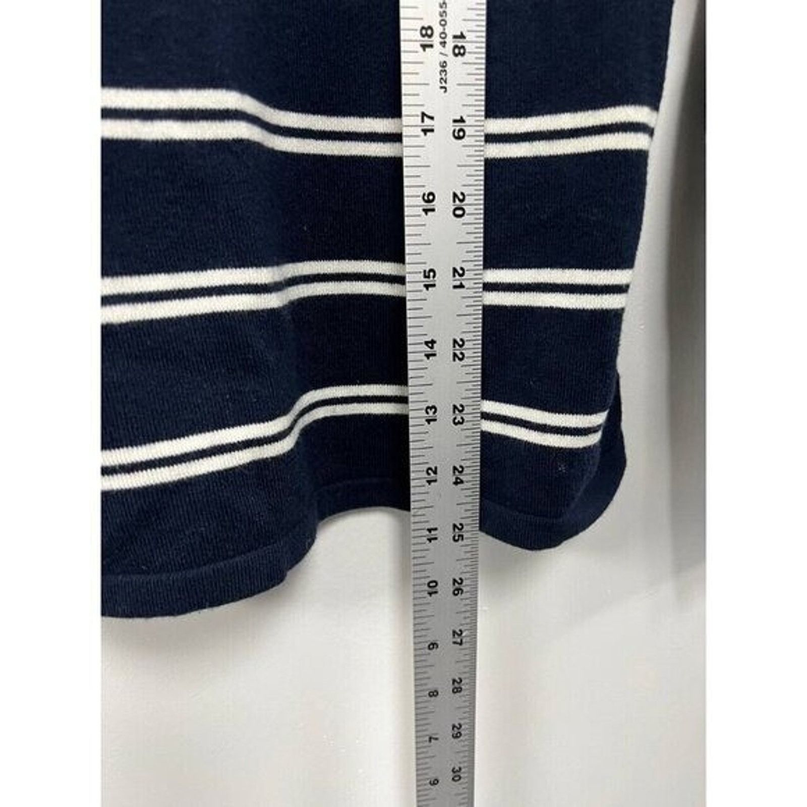 J.McLaughlin J Mclaughlin Women Poet Sweater Stripe Modal Size L A001420 Size L / US 10 / IT 46 - 6 Thumbnail