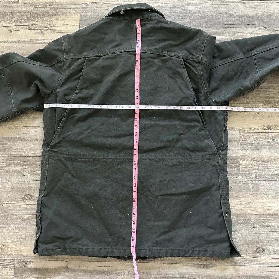 Carhartt Vintage Carhartt 100110316 Olive Green Chore Barn Coat Size US L / EU 52-54 / 3 - 7 Thumbnail