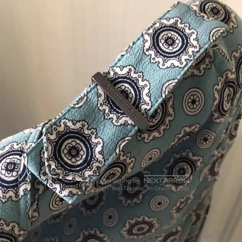 Burberry Burberry Multicolor Silk Print Dress. Size XS / US 0-2 / IT 36-38 - 6 Thumbnail