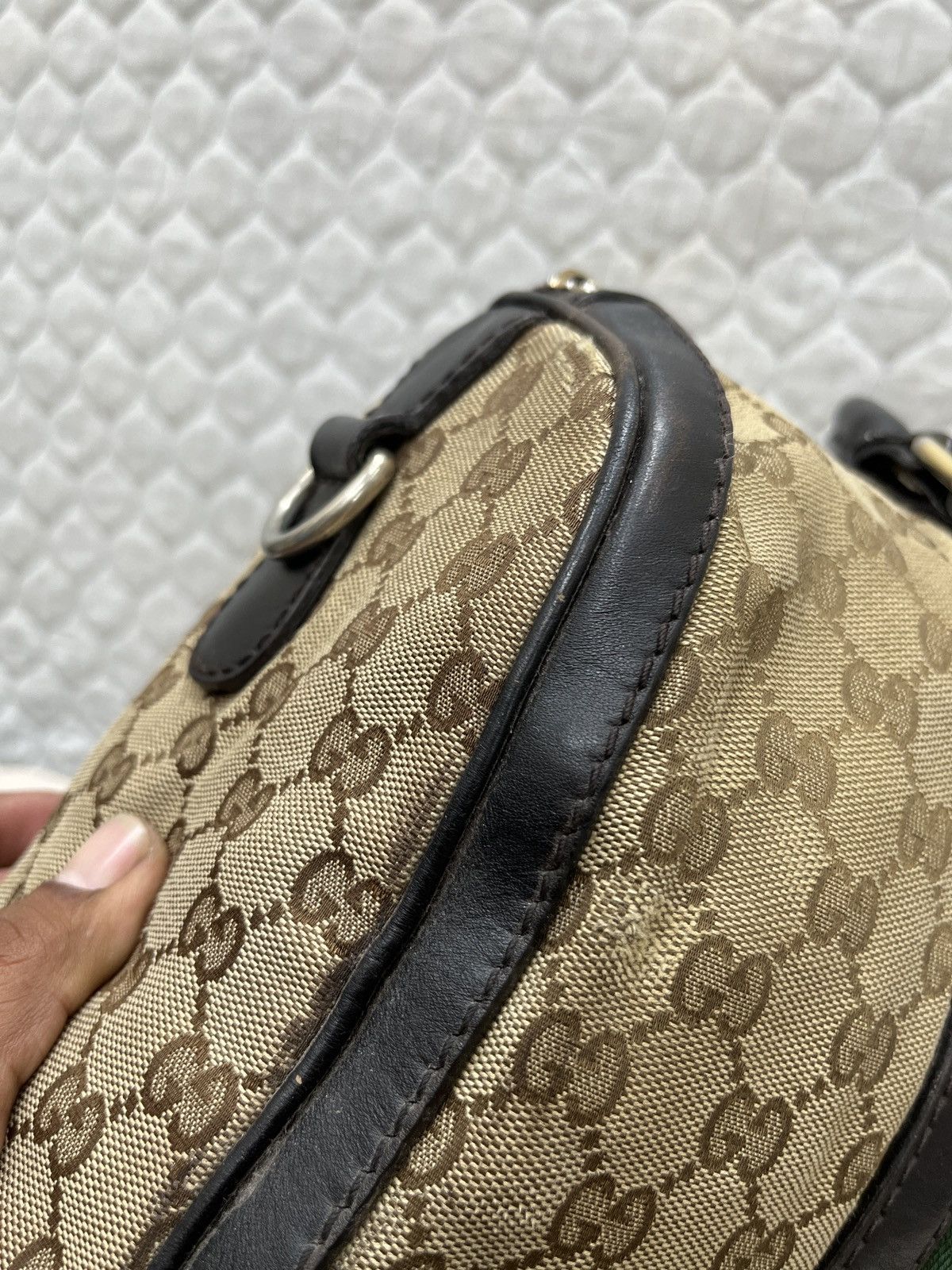 Gucci 🔥🔥🔥STEALS GUCCI BOSTON BAG Size ONE SIZE - 14 Thumbnail