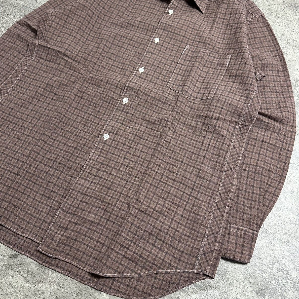 Comme des Garcons Homme HB-070460 Vintage Comme Des Garcons Homme flanel Size US L / EU 52-54 / 3 - 4 Thumbnail