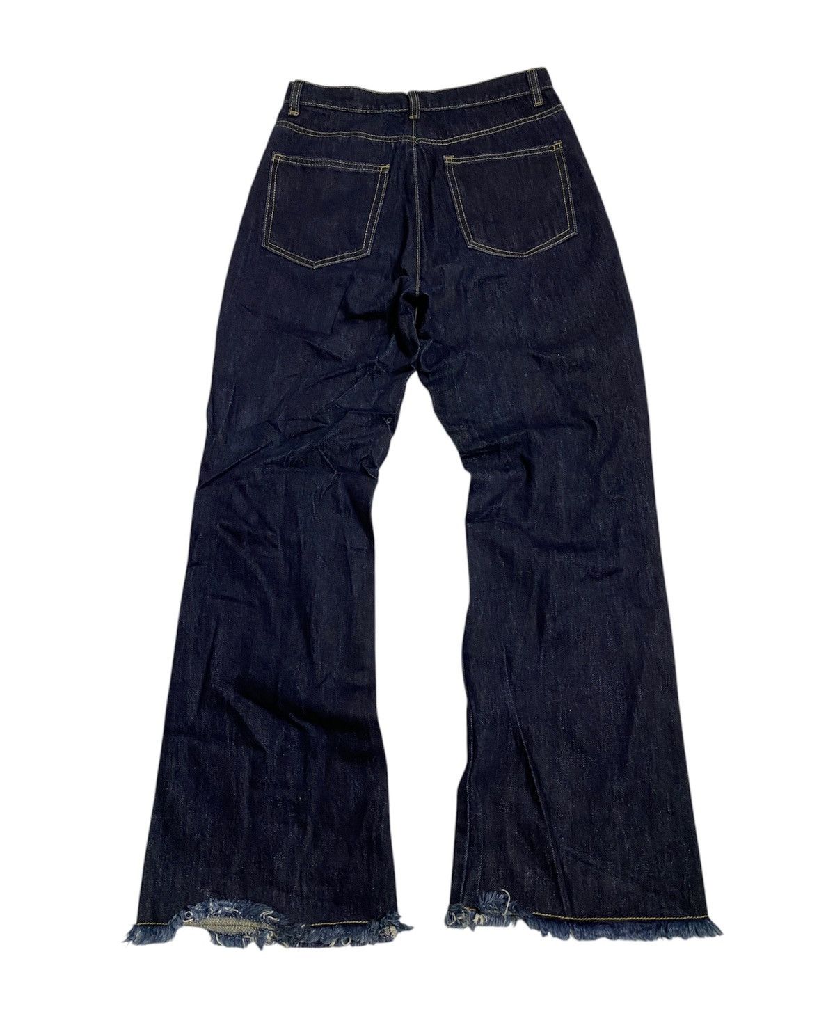 Japanese Brand × Jean Flare stripe denim jeans japanese brand Size US 28 / EU 44 - 4 Thumbnail