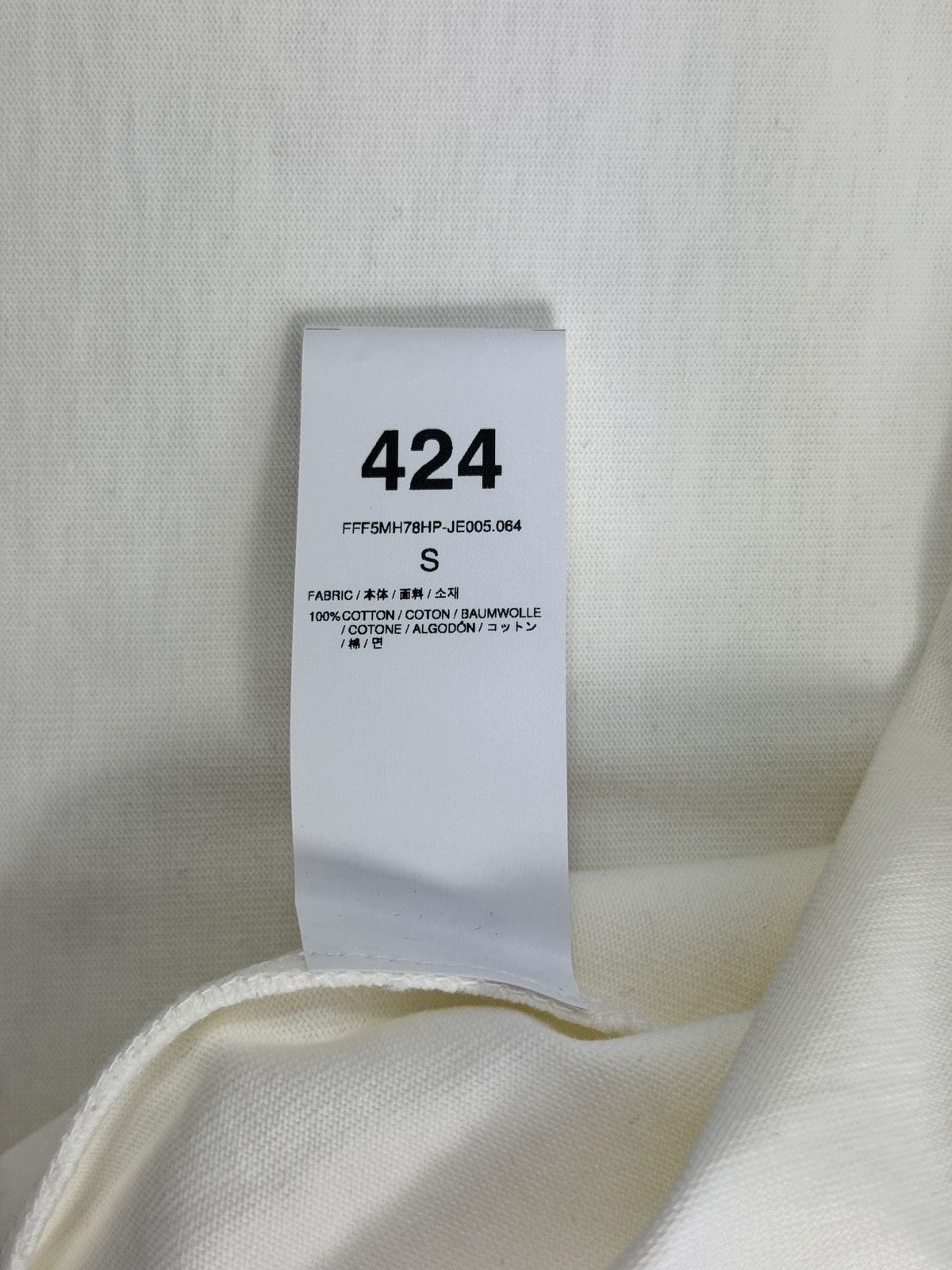 424 × Hoorsenbuhs 424 x HOORSENBUNS LAYERED THERMAL LOGO PRINT T-SHIRT Size US S / EU 44-46 / 1 - 8 Thumbnail