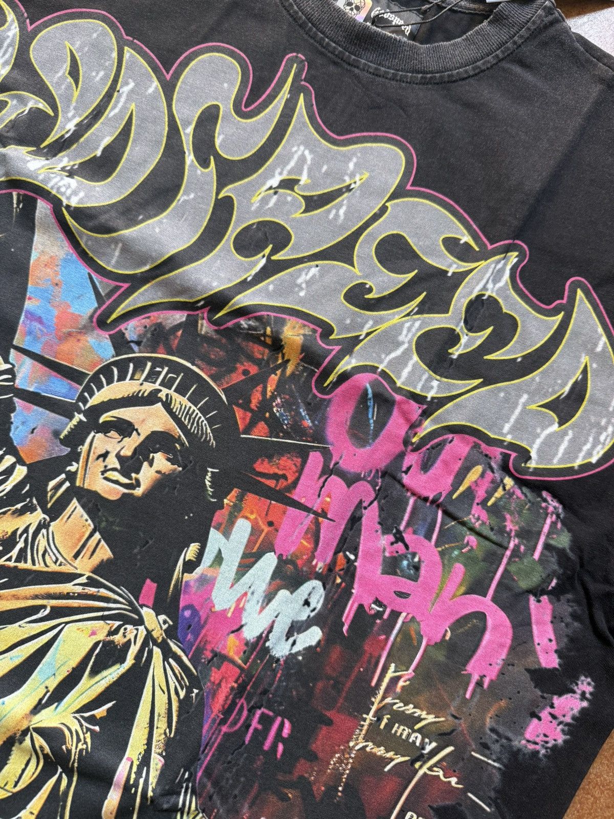 Godspeed Godspeed Vandal Tee Black Wash XL Size US XL / EU 56 / 4 - 4 Thumbnail