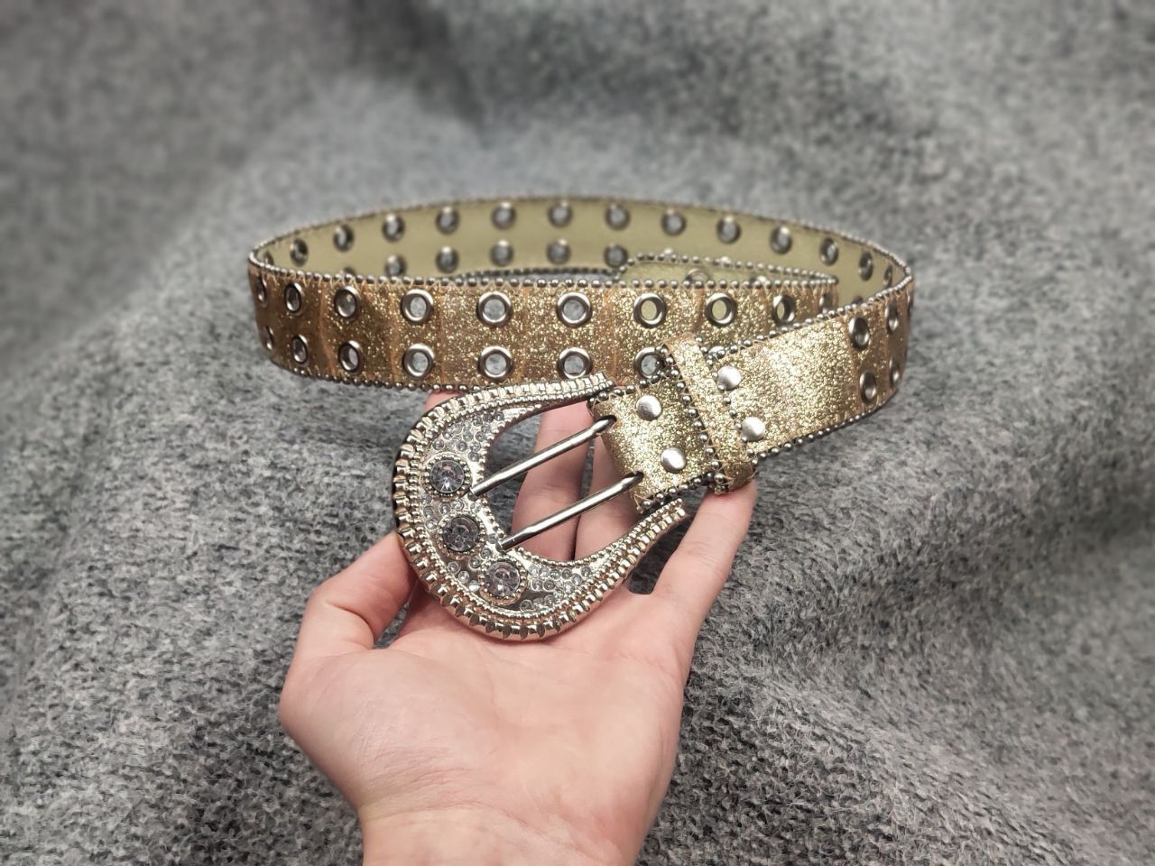 Hysteric Glamour Vintage Hysteric Glamour B.B Simon Style Y2K Metal Belt Size ONE SIZE - 4 Thumbnail