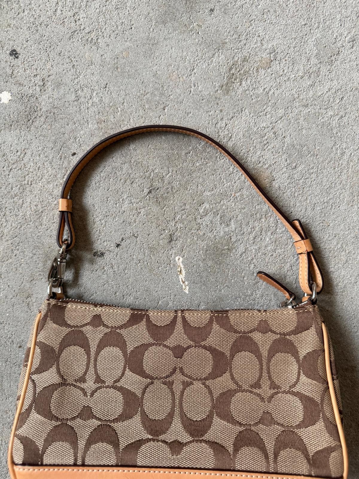Coach Coach Y2K Demi Shoulder Bag Tan Size ONE SIZE - 8 Thumbnail