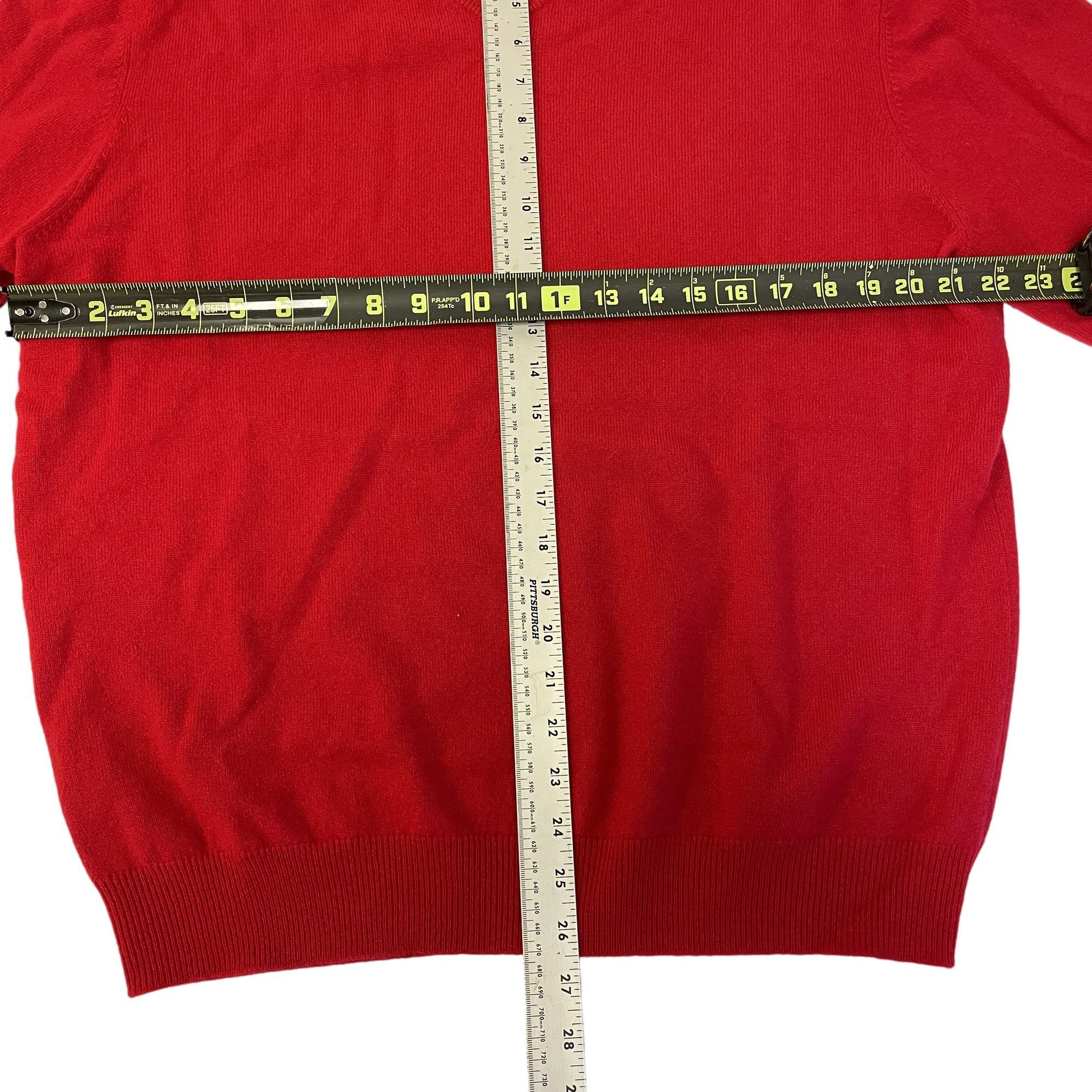 Club Room Club Room V NECK Pullover Jumper 2-Ply 100% CASHMERE Sweater Size US XL / EU 56 / 4 - 5 Thumbnail