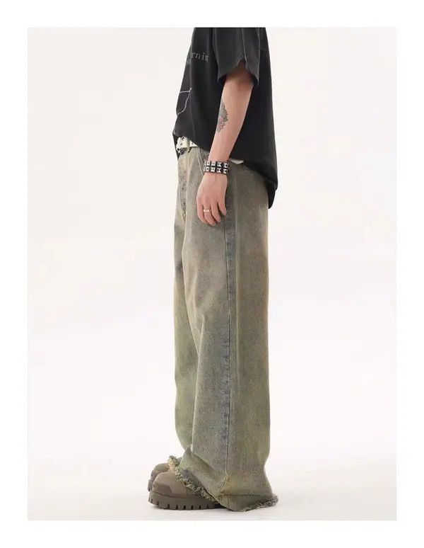 Other Vintage street hip-hop washed and faded micro flare jeans Size US 32 / EU 48 - 4 Thumbnail