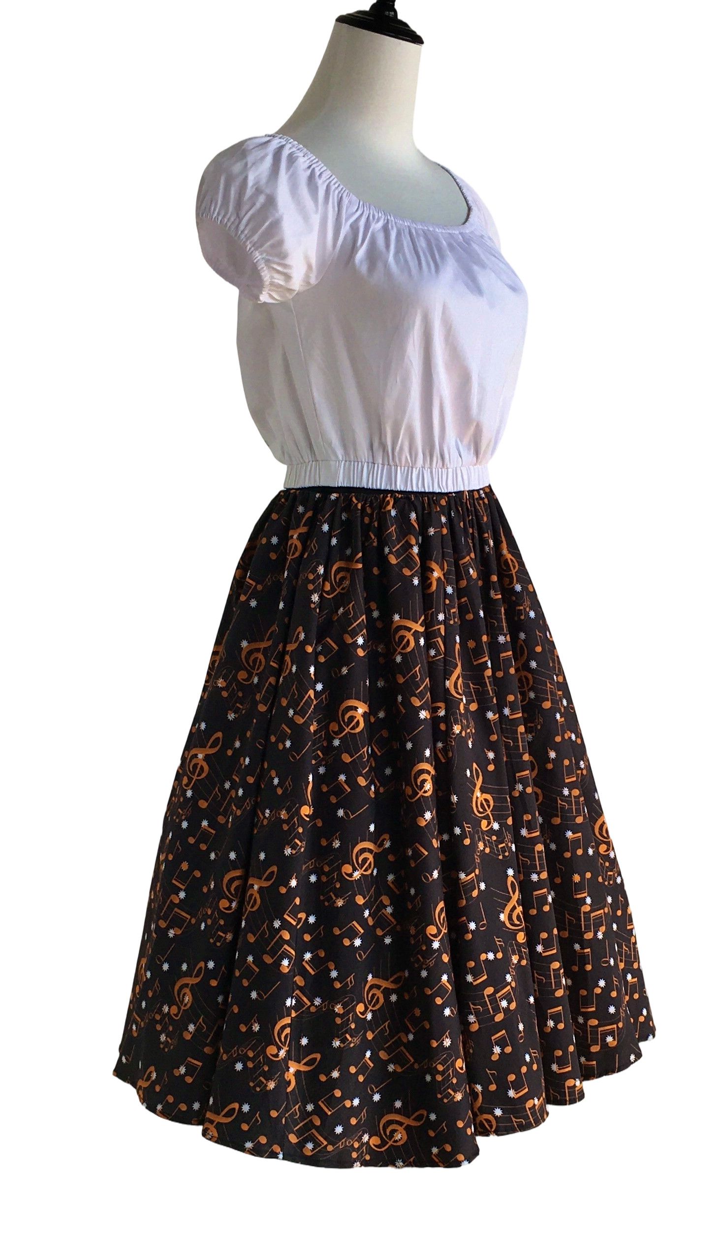 Other High Waist Print Skirt For Women One Size Size 36" / US 14 / IT 50 - 4 Thumbnail