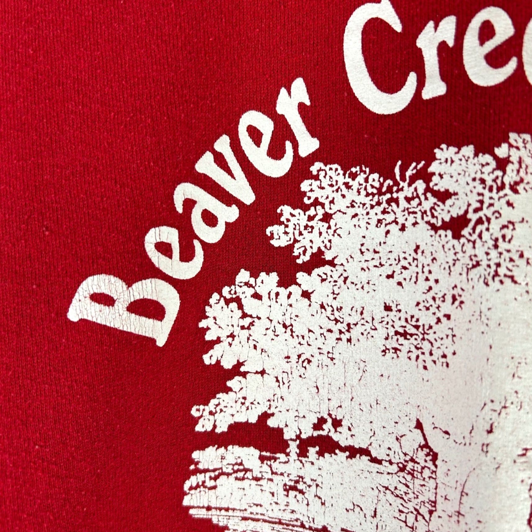 Jerzees VINTAGE Jerzees Beaver Creek Festival Atwood Kansas Crewneck Sweatshirt Red XL Men Graphic Print Pullover Cotton Polyester Knitted USA Size US XL / EU 56 / 4 - 3 Thumbnail