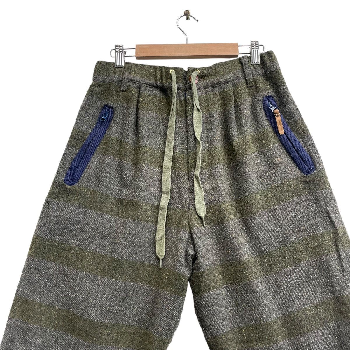 mercibeaucoup 💥Vintage mercibeaucoup Trousers Pants Stripe Casual Wear Size US 30 / EU 46 - 3 Thumbnail