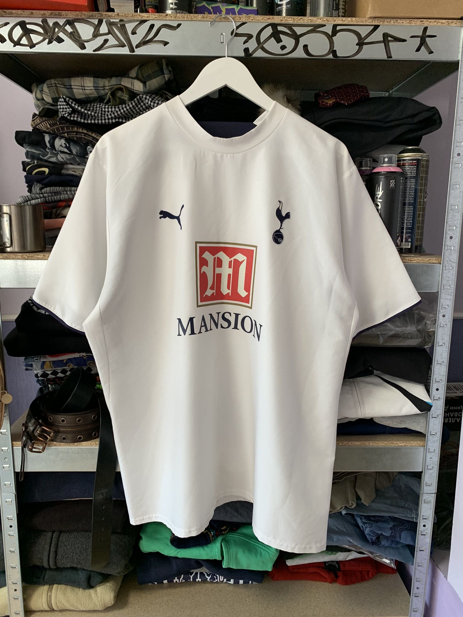 Puma TOTTENHAM HOTSPUR home shirt jersey PUMA 2006-2007 Size US L / EU 52-54 / 3 - 1 Thumbnail