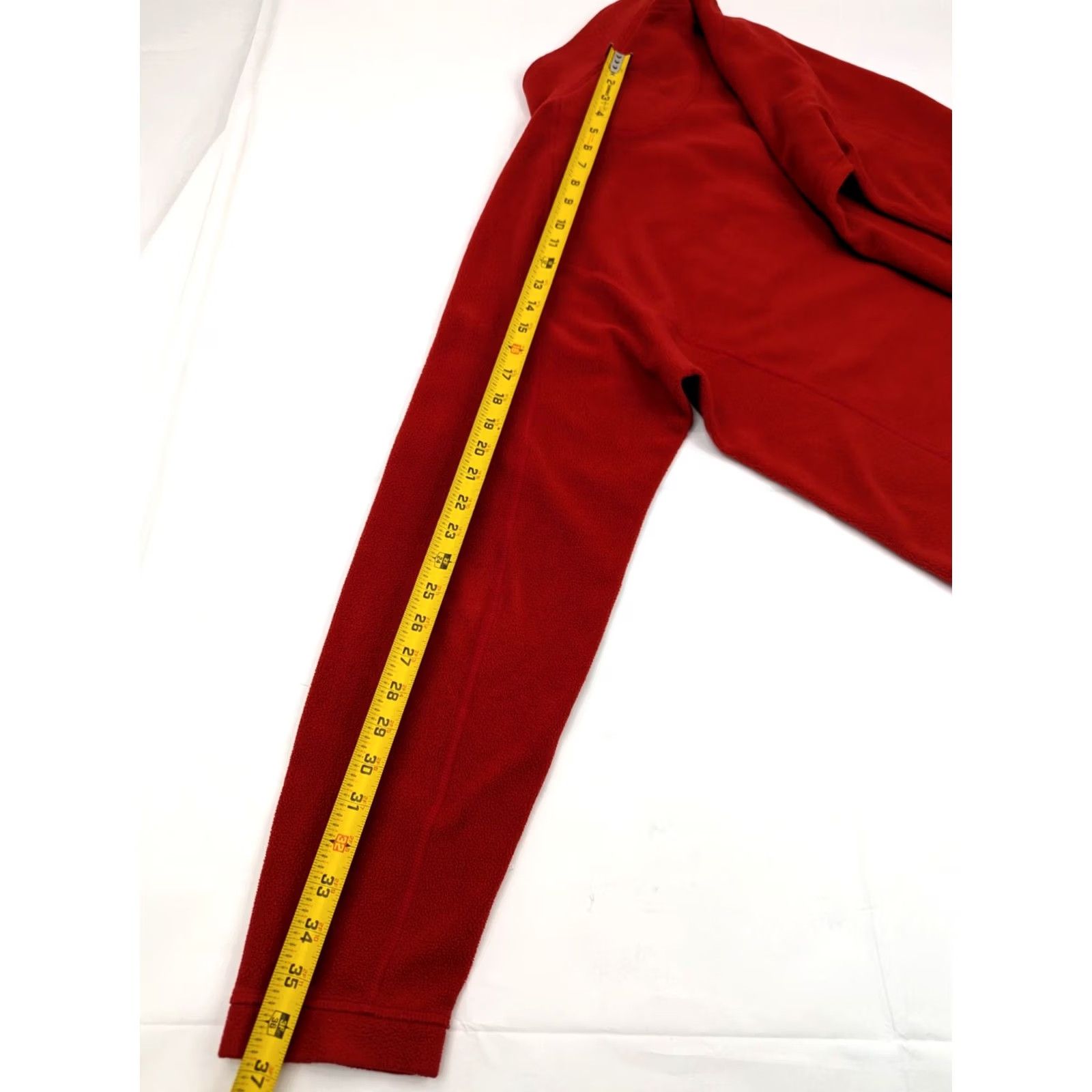 Vintage VINTAGE LL Bean Full Zip Red Fleece Sweater Men 2XLT Tall Long Sleeve Moc Neck, Solid, Red, 2XLT, Pullover, Zipper, Pockets, Wool? Size US XXL / EU 58 / 5 - 7 Thumbnail