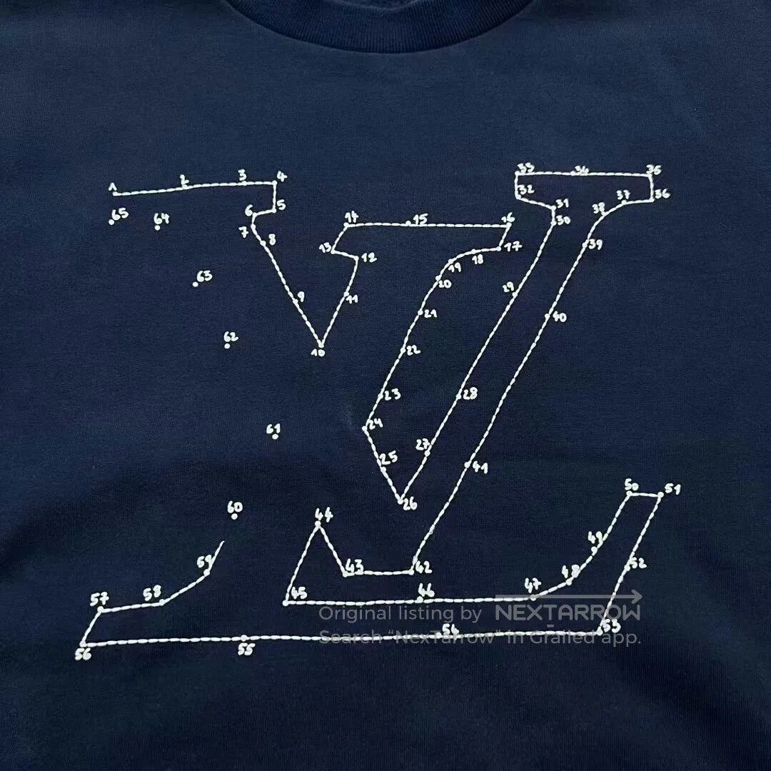 Louis Vuitton Louis Vuitton Navy Blue Sweatshirt Size M. Size US M / EU 48-50 / 2 - 3 Thumbnail