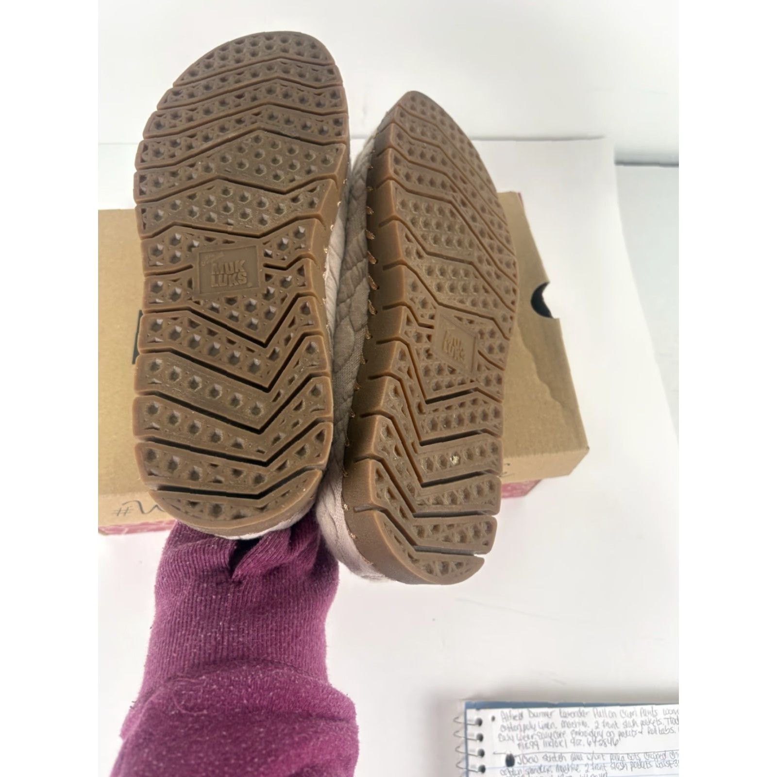 Vintage Muk Luks Slides Womens 7.5 Pink Faux Fur Comfort Cushioned Slip On Casual Platform 1in Rubber Soles Size US 7.5 / IT 37.5 - 6 Thumbnail