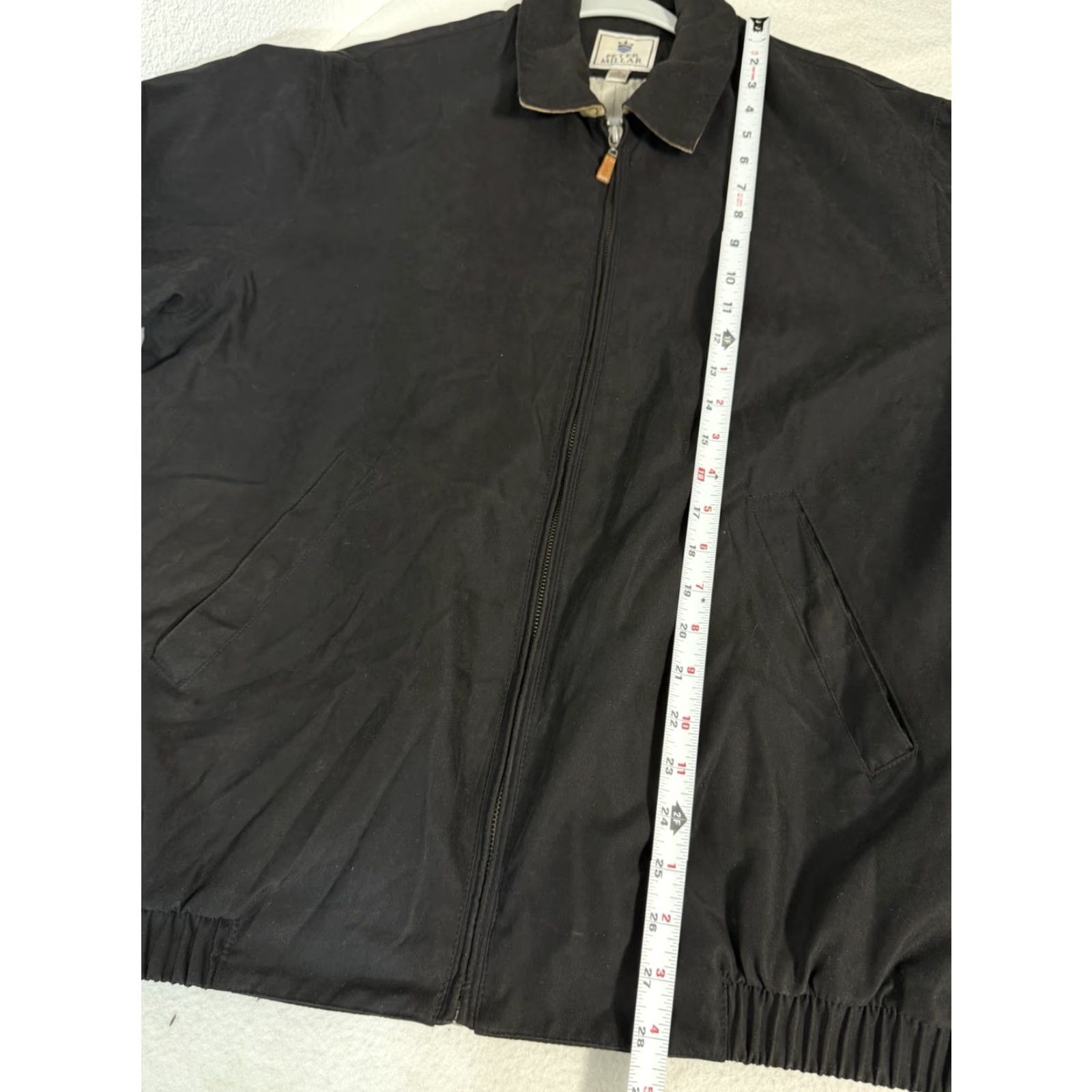 Peter Millar Peter Millar Jacket Mens L Full Zip Black Lined Windbreaker Golf Wind Resistant Awarded by Peter Millar Size US L / EU 52-54 / 3 - 2 Thumbnail