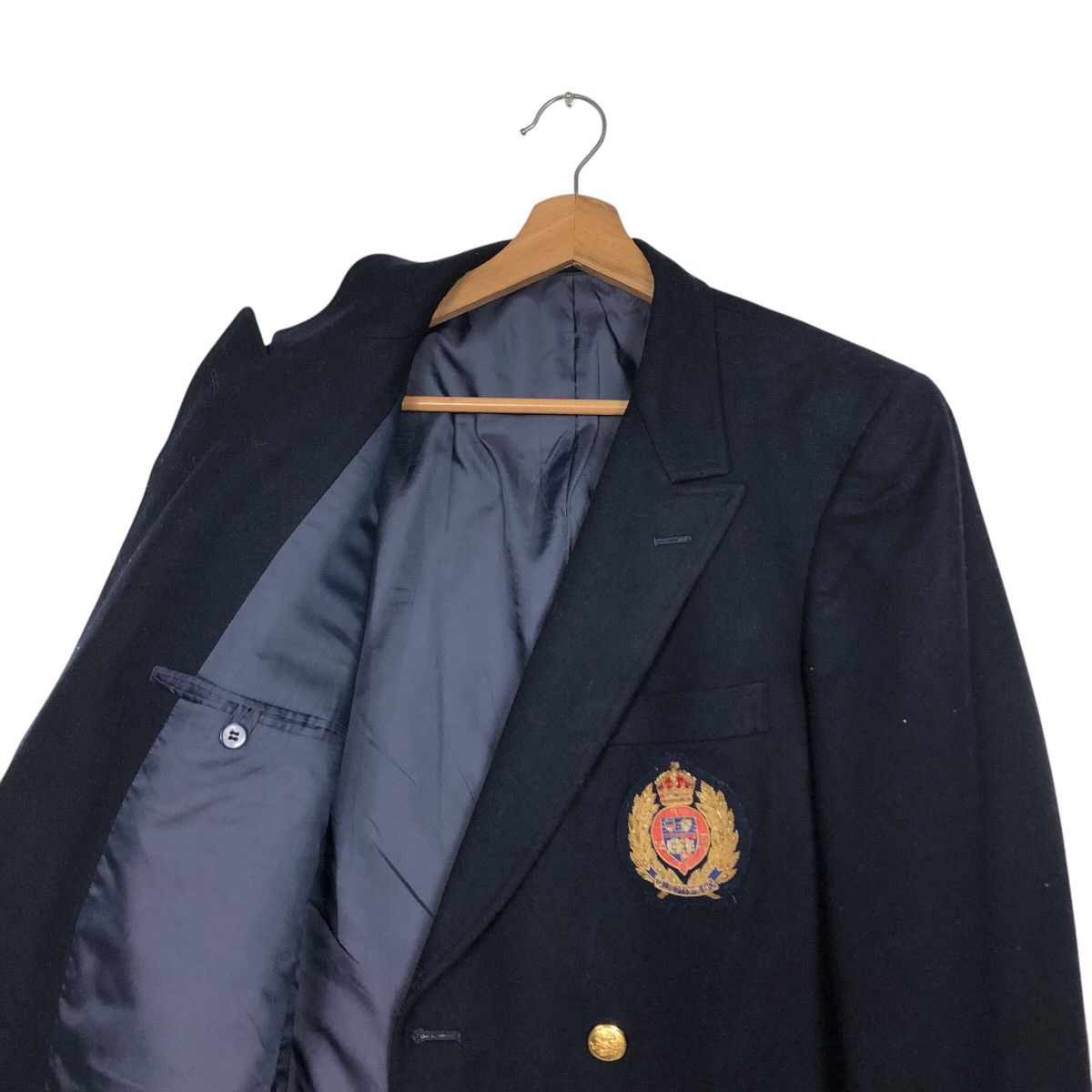 Japanese Brand × Kent & Curwen 📌Vintage Wool Coats Jacket Kents Double Collar Issey Miyake Size US M / EU 48-50 / 2 - 13 Thumbnail