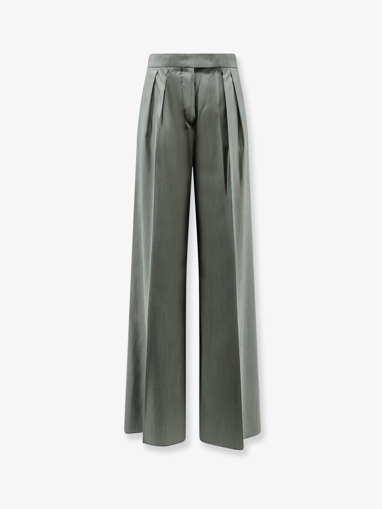 Mxmgiallo Virgin Wool And Silk Trousers