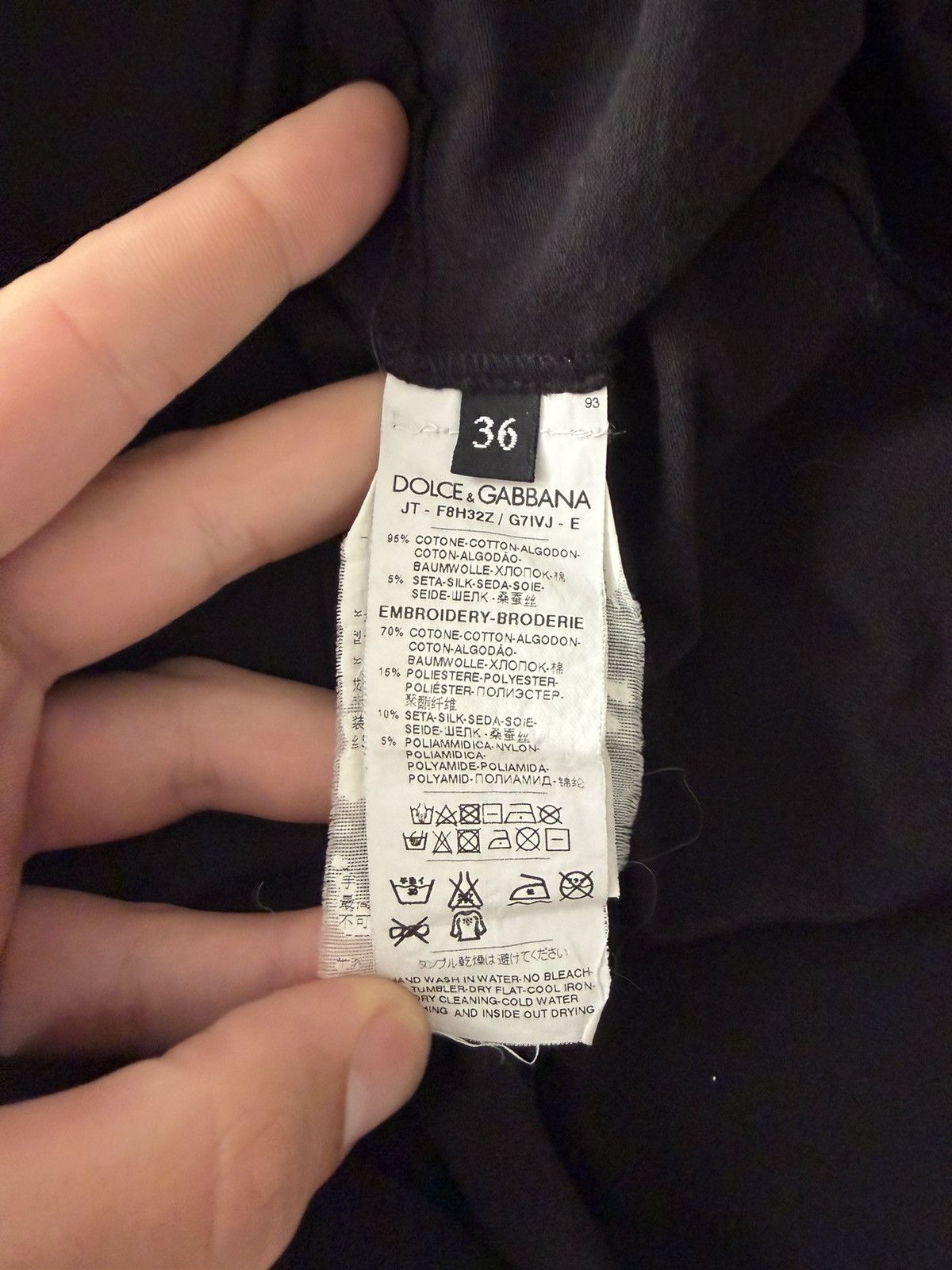 Dolce & Gabbana Dolce Gabbana Family T-Shirt Size XS / US 0-2 / IT 36-38 - 6 Thumbnail