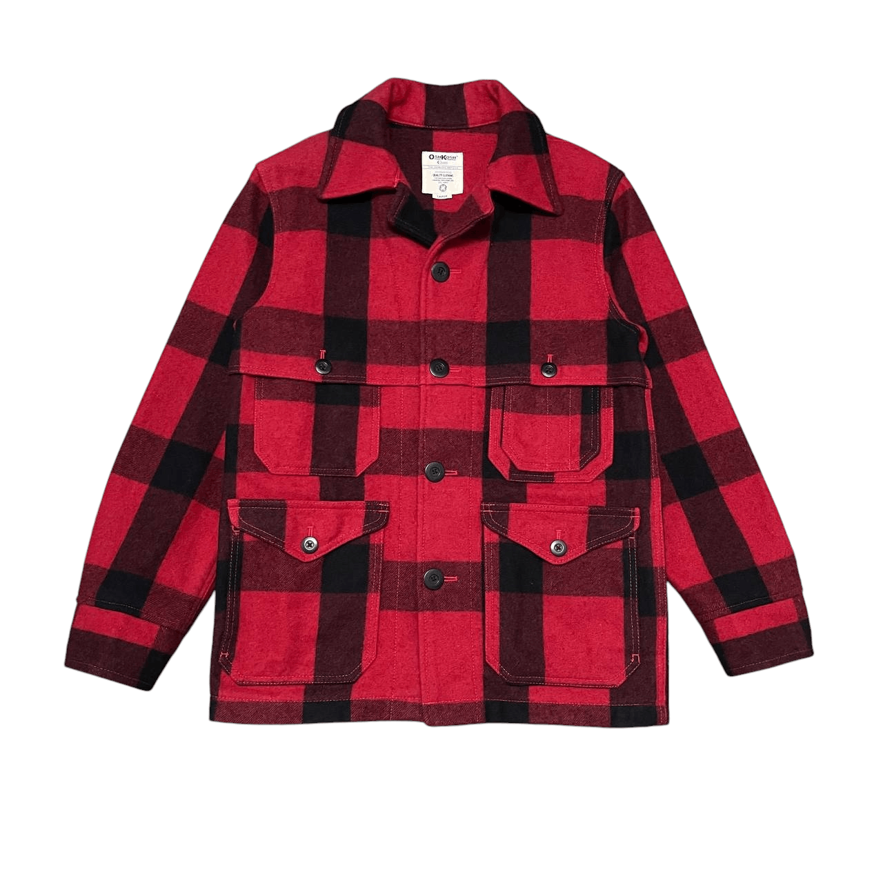 Oshkosh OshKosh Mackinaw Cruiser Wool Jacket like Filson Size US L / EU 52-54 / 3 - 1 Thumbnail