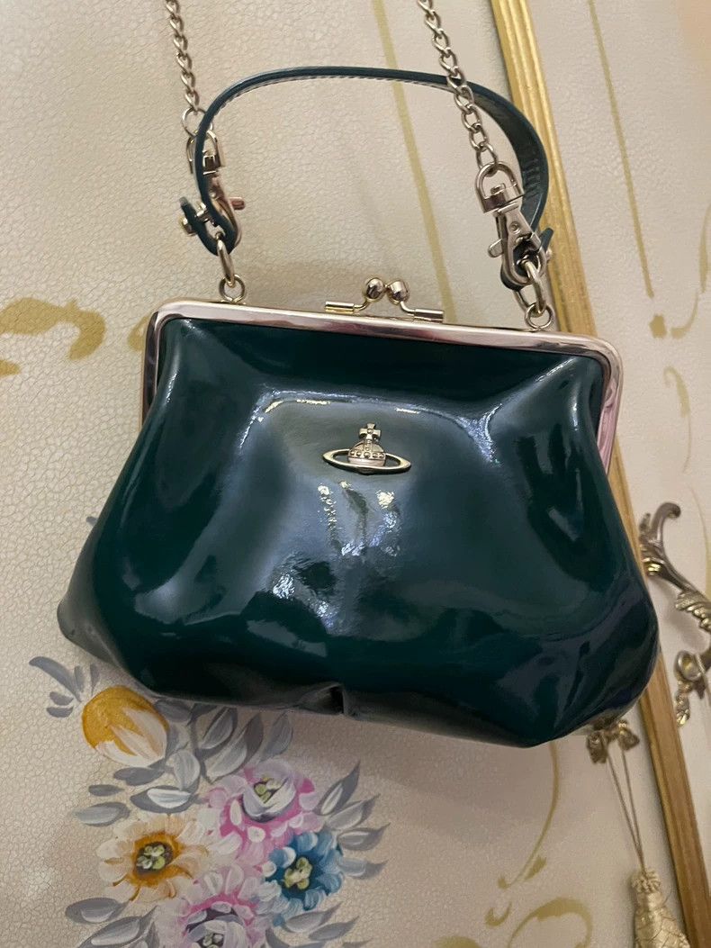 Vivienne Westwood Vivienne Westwood size os Deer leather retro handbag Saturn Size ONE SIZE - 1 Thumbnail