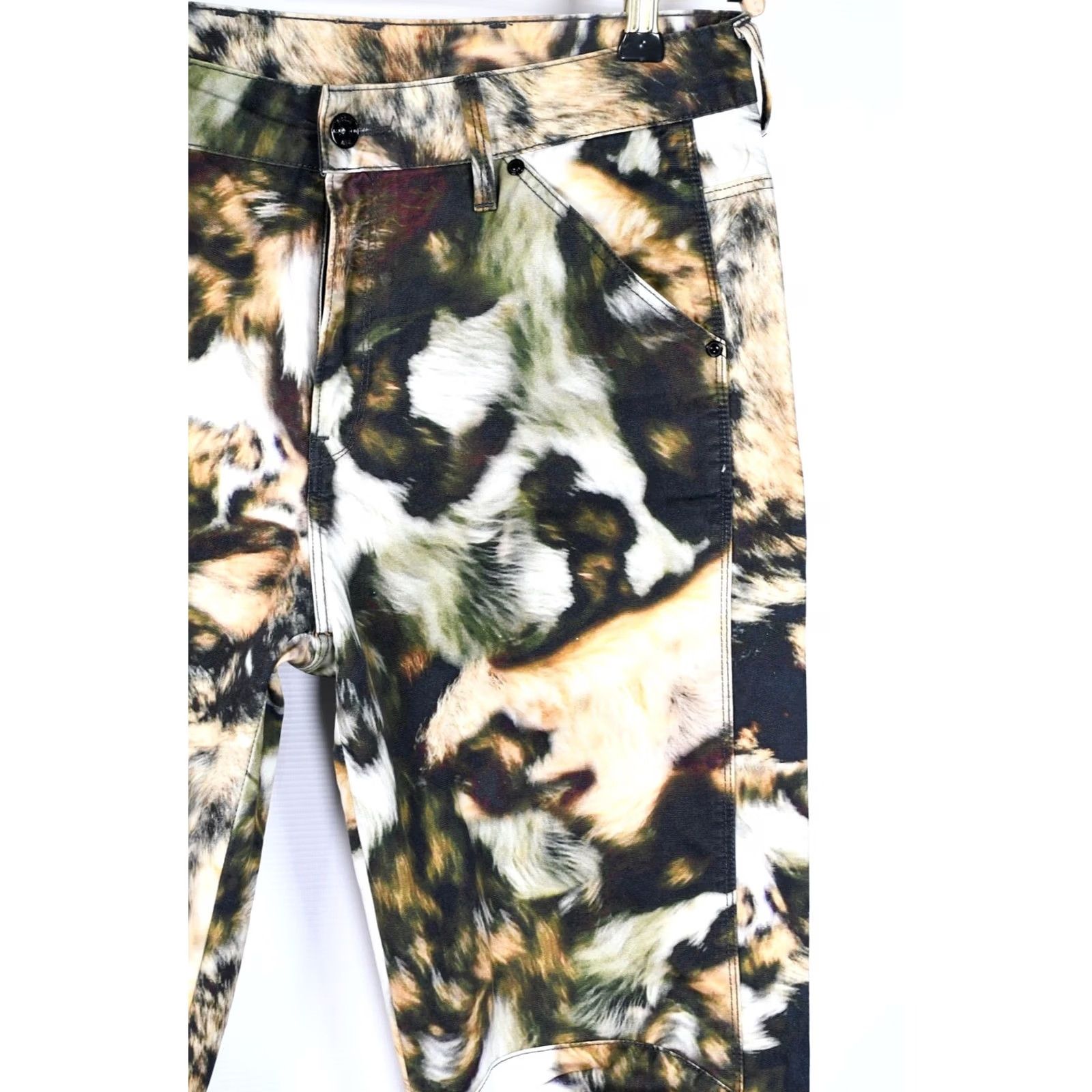 G-Star G-Star Pharrell Williams 5622 3D Mid Boyfriend Coj WMN Jeans Womens Size W28 L32 Multicolor Animal Print 100% Cotton(Adult) Womens Size ONE SIZE - 5 Thumbnail