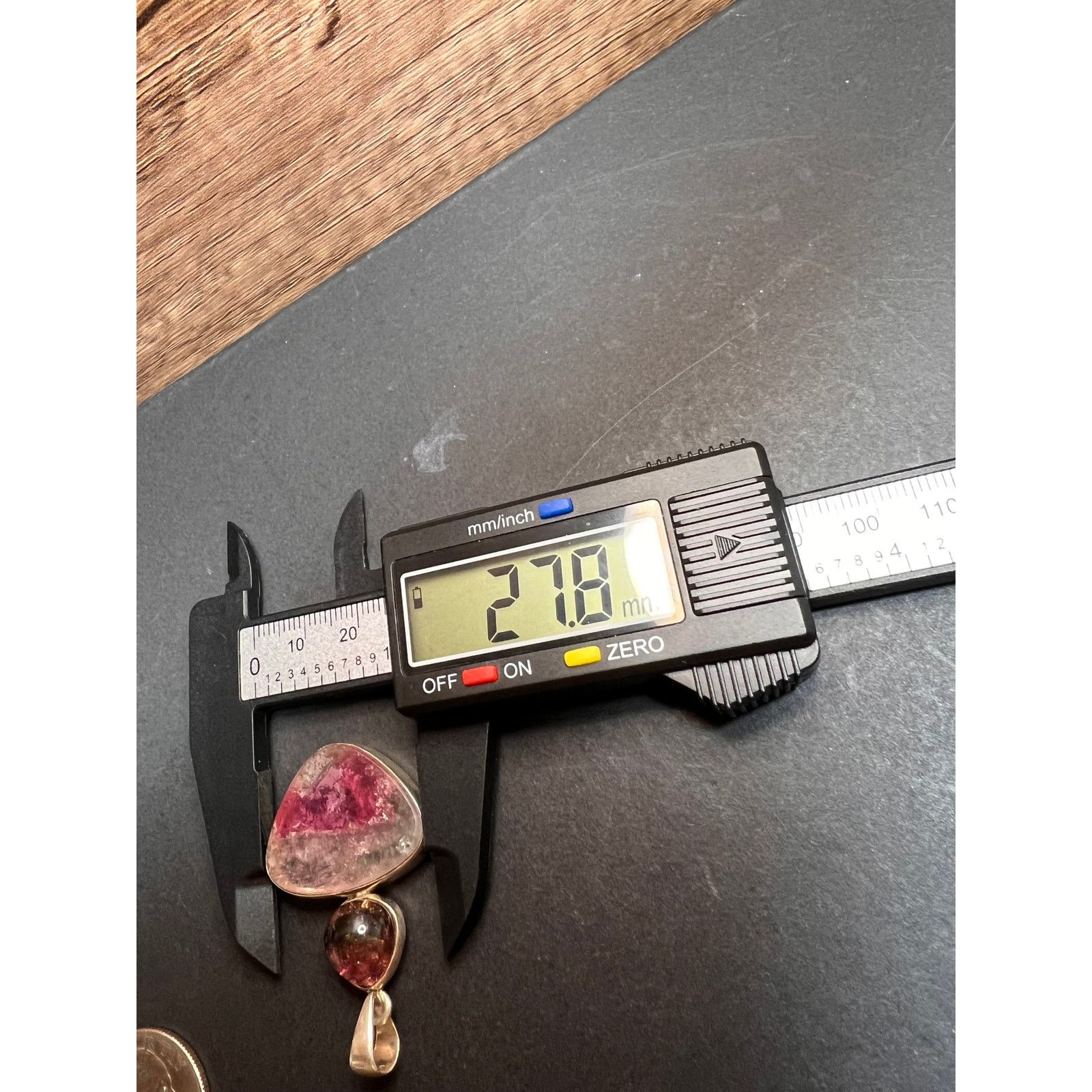 Other NEW Watermelon Tri color tourmaline 925 pendant 11.02 grams Size ONE SIZE - 6 Thumbnail