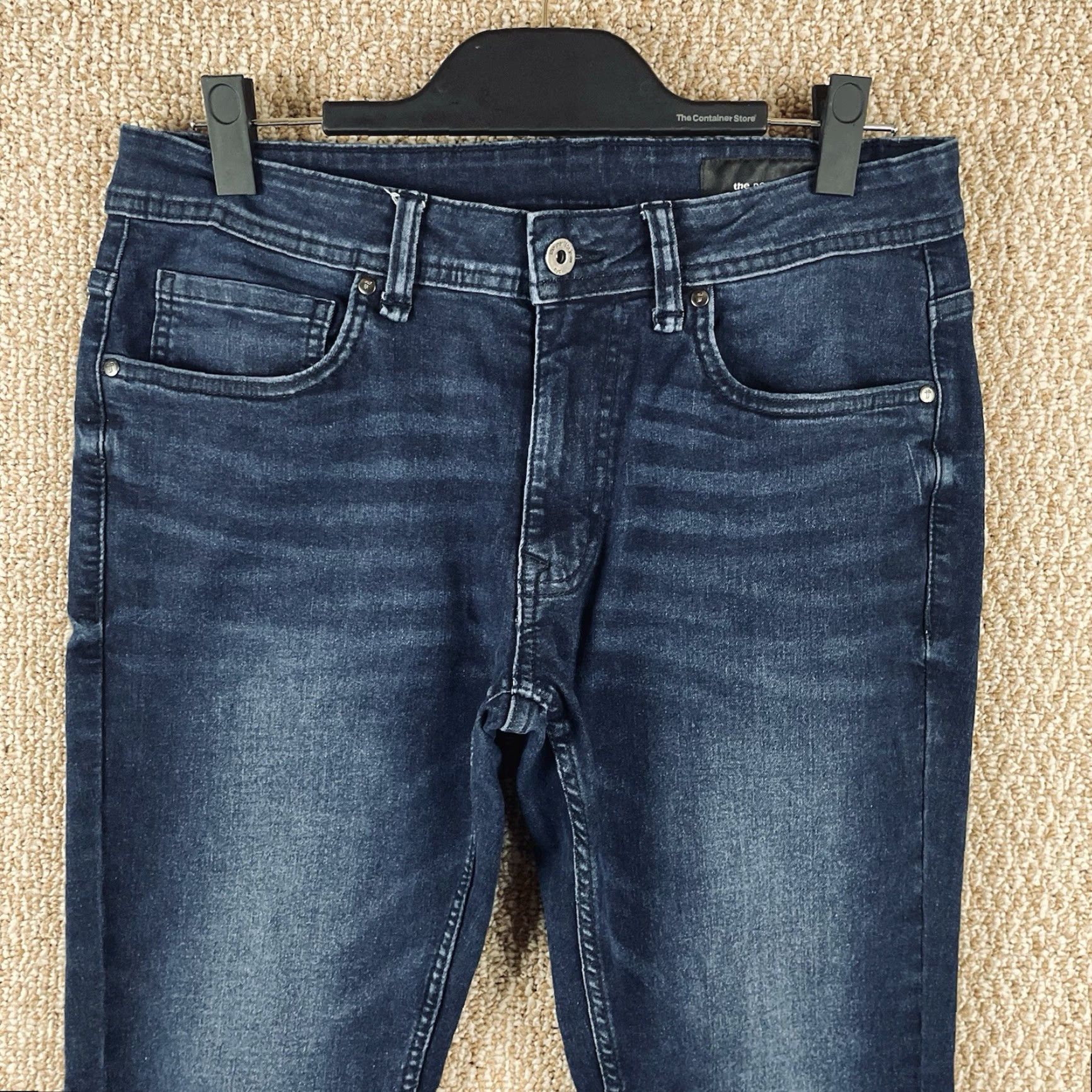 Vintage The Perfect Jean NYC Jeans Mens 31x28 Denim Blue Slim Skinny Fit 5-Pocket Jeans Men Size US 31 - 5 Thumbnail