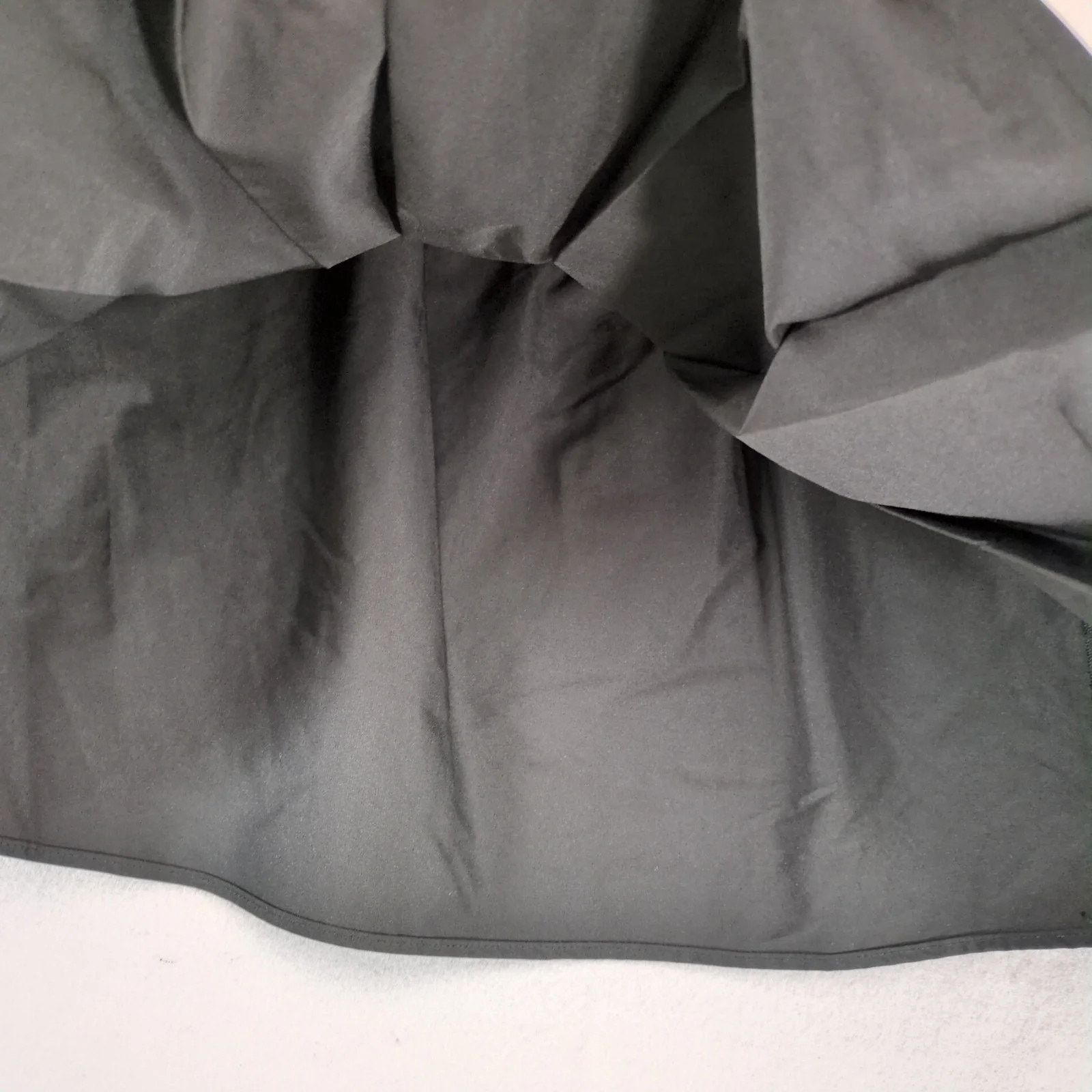 Other Hippie Rose Black Pleated A-Line Micro Mini Skirt Elastic Size 30" / US 8 / IT 44 - 9 Thumbnail