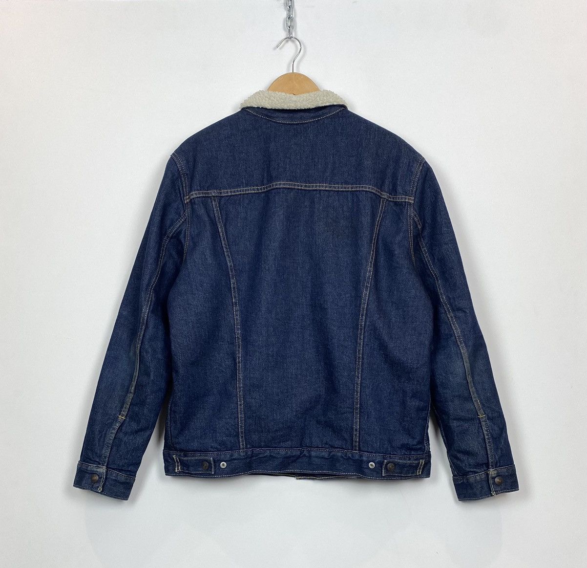 Levi's Levi's Denim Sherpa Lined Jacket Men’s Size X-LARGE Blue Top Size US XL / EU 56 / 4 - 14 Thumbnail