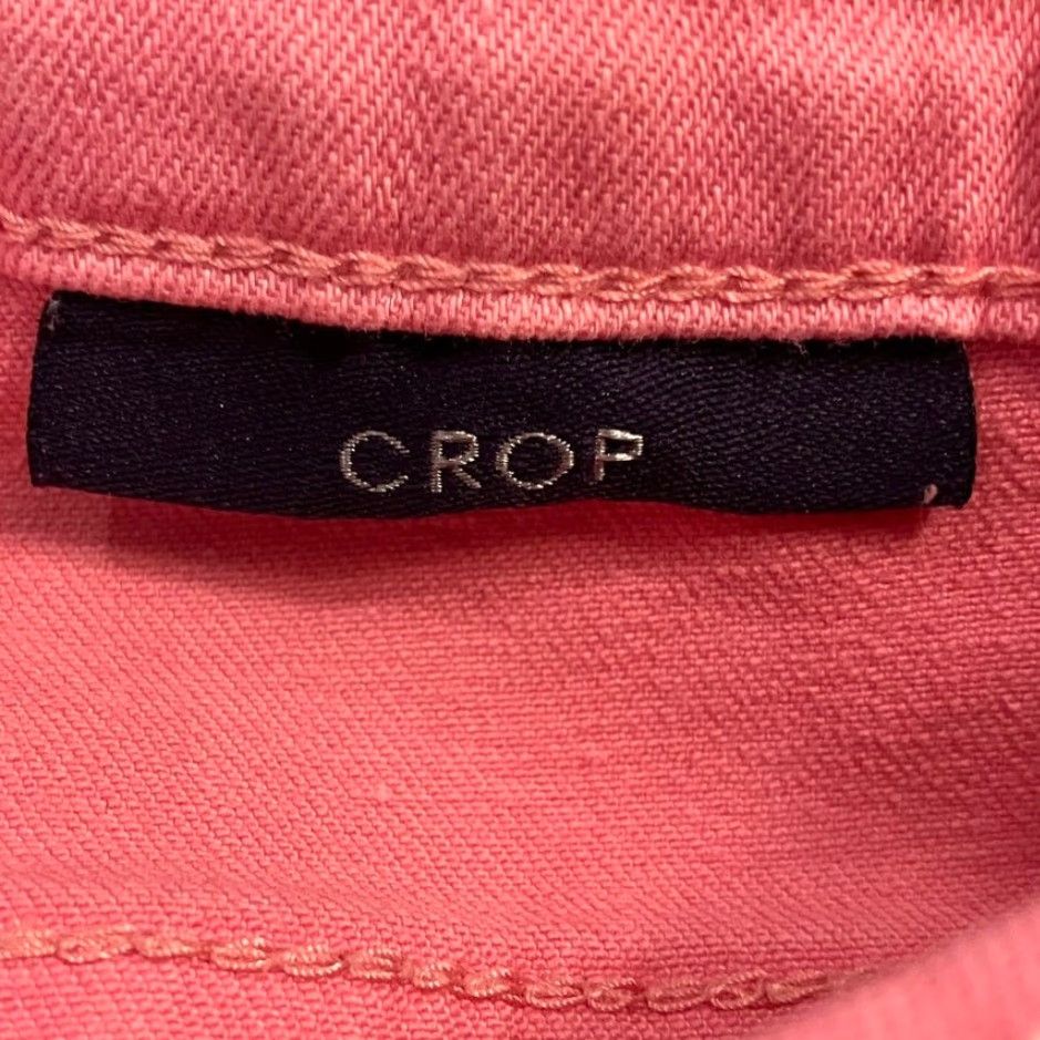 NYDJ NYDJ Jeans Pink Mid Rise Crop Lift and Tuck Technology Stretch 8 Womens Shirt (inferred) Size 30" / US 8 / IT 44 - 6 Thumbnail