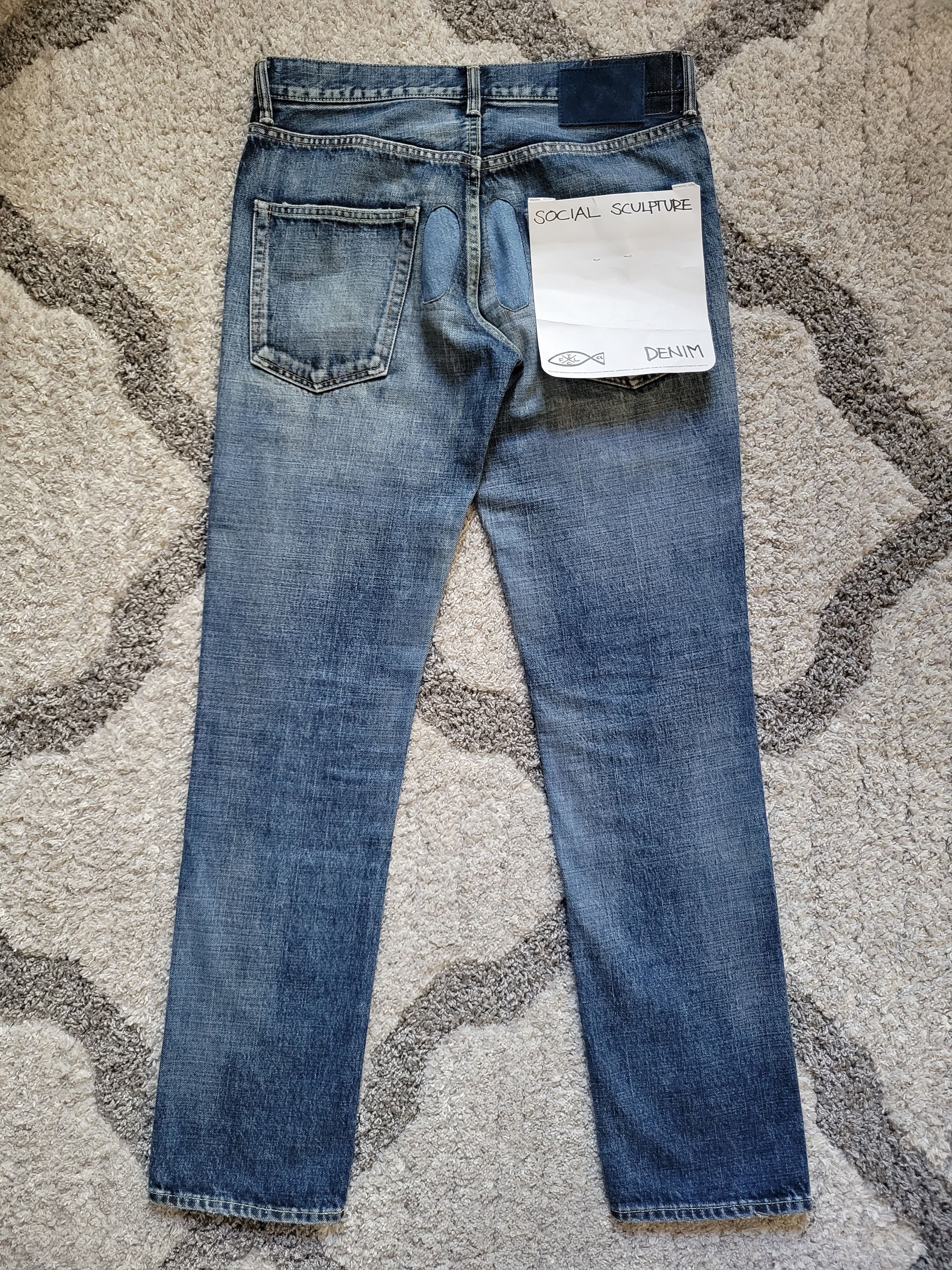 Visvim 03D20 Social Sculpture Denim Brand New Size US 32 / EU 48 - 13 Thumbnail