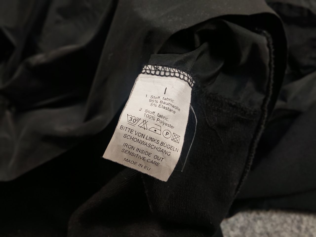 Japanese Brand ZEITLOS by Luana Design Black Oversized Zip Light Jacket Size M / US 6-8 / IT 42-44 - 16 Thumbnail